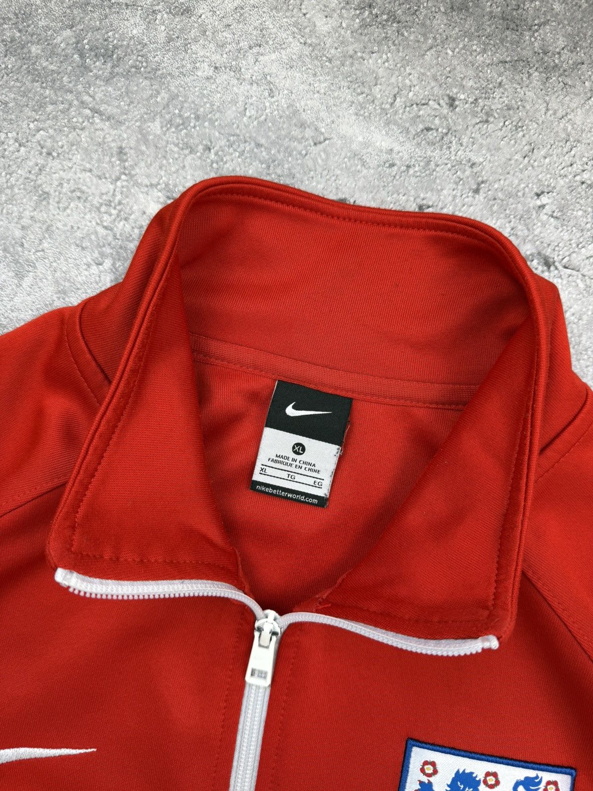 Nike Vintage Nike England Soccer Track Top Jacket Football Y2K Size US XL / EU 56 / 4 - 11 Thumbnail