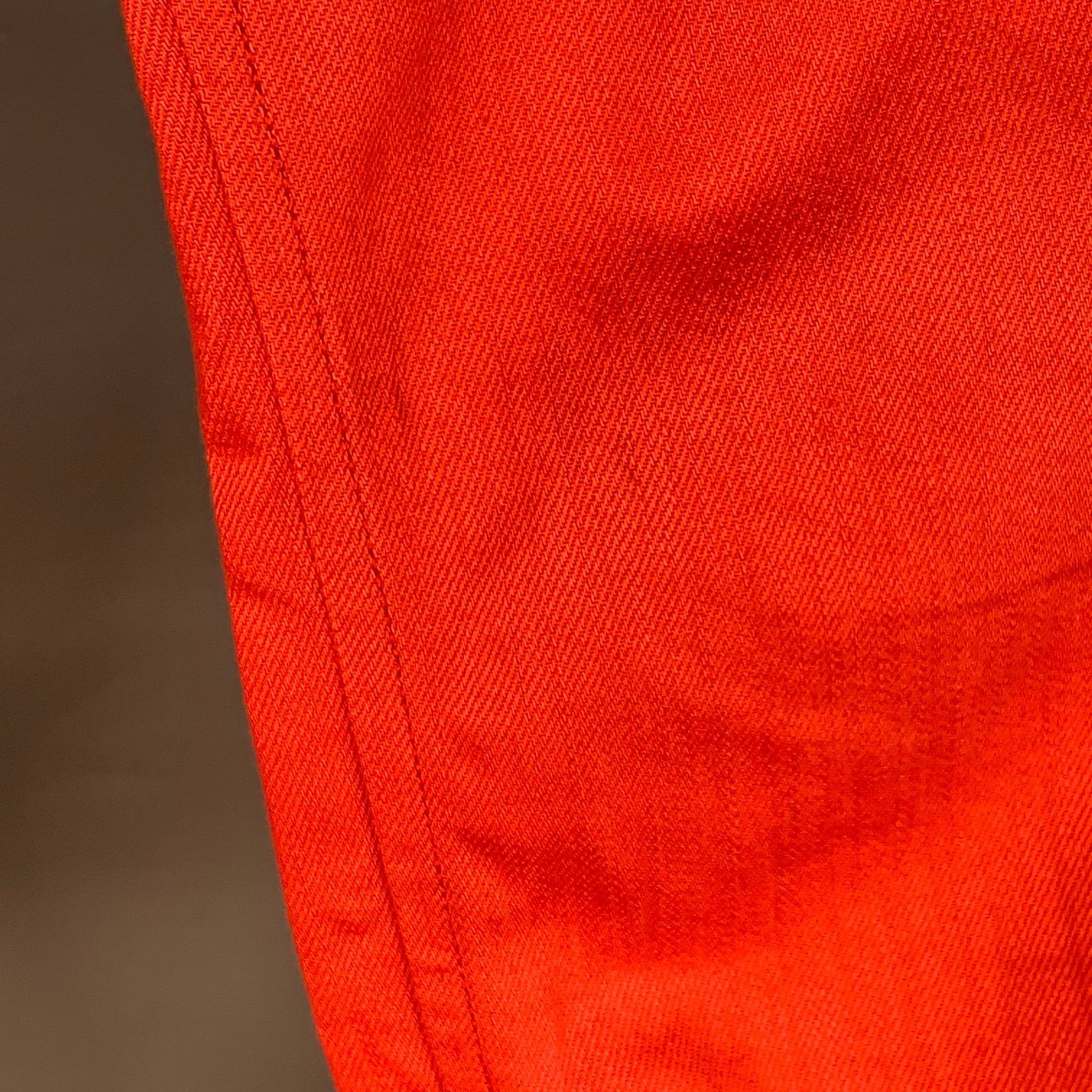 Diesel Darron Red Orange Cotton Twill Slim Tapered Button Fly Jeans Size US 29 - 5 Thumbnail