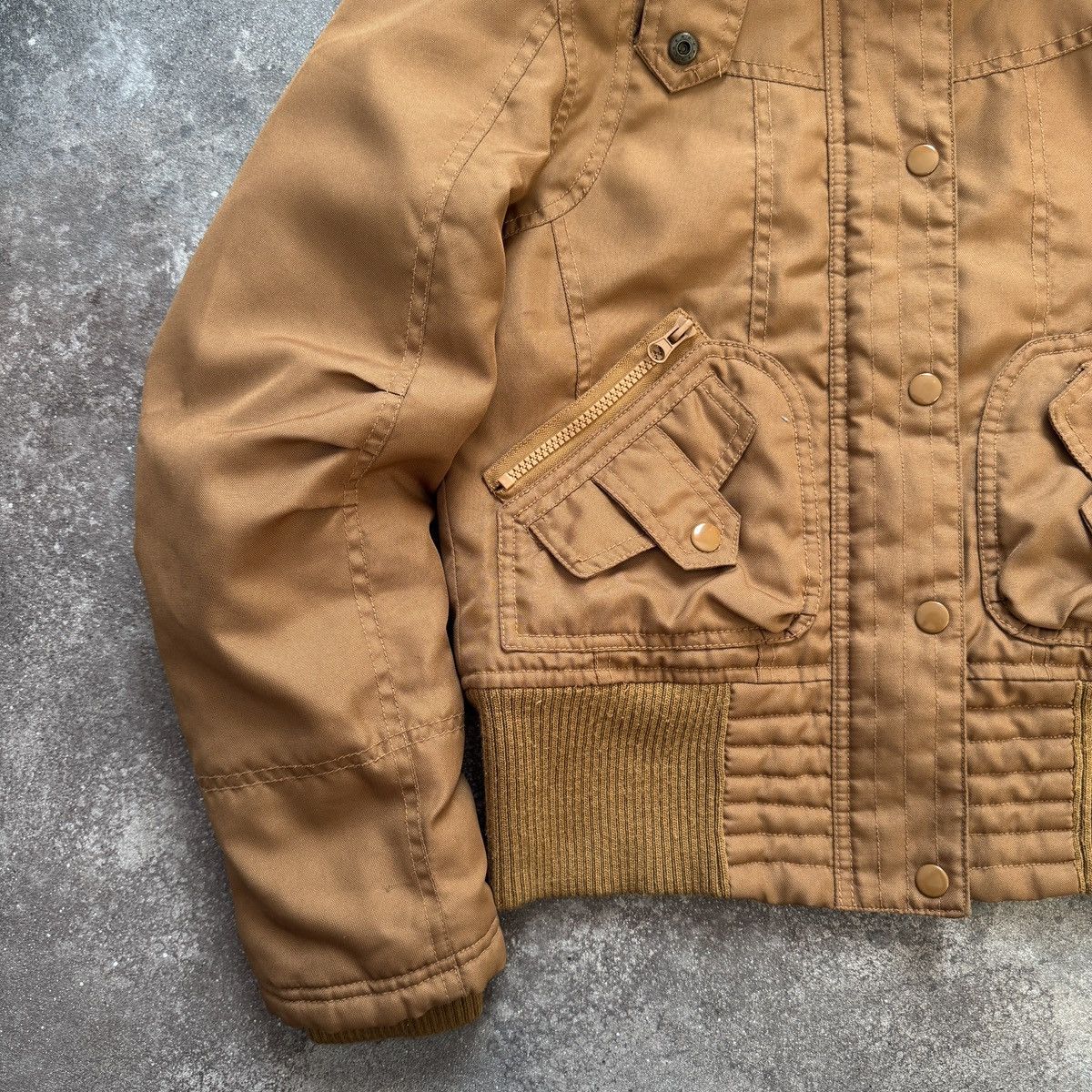 Japanese Brand Alaska Style Y2K Avant Garde Faux Fur Hooded Bomber Jacket Size S / US 4 / IT 40 - 6 Thumbnail