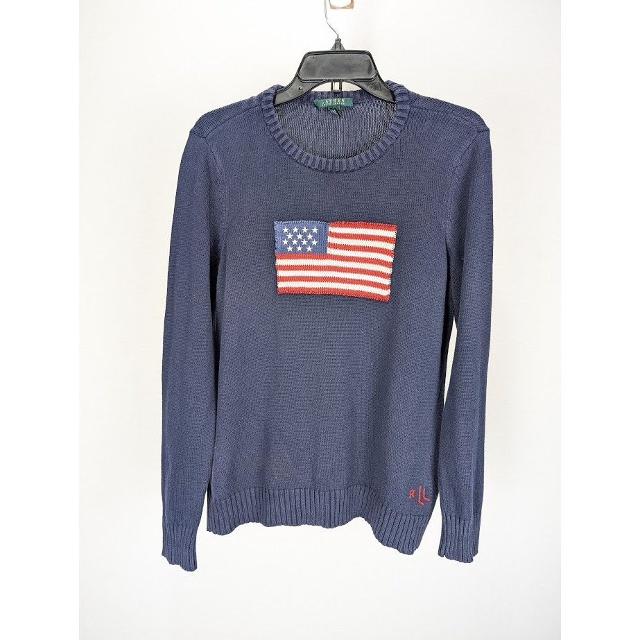 Ralph Lauren o1rshd1 CC20 Sweater in Blue Size US M / EU 48-50 / 2 - 1 Thumbnail