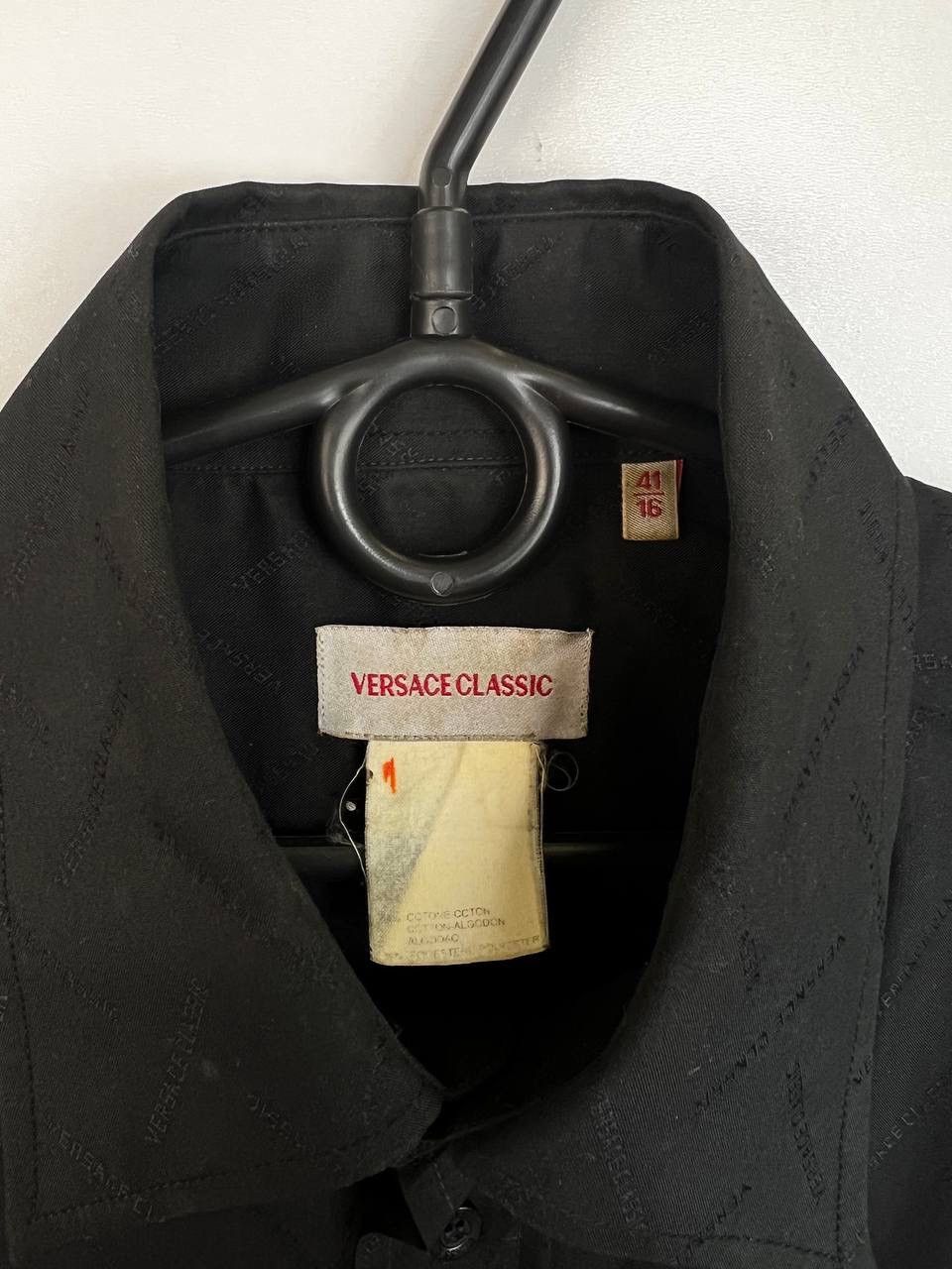 Vintage Versace Classic luxury vintage monogram shirts size L Size US L / EU 52-54 / 3 - 2 Thumbnail