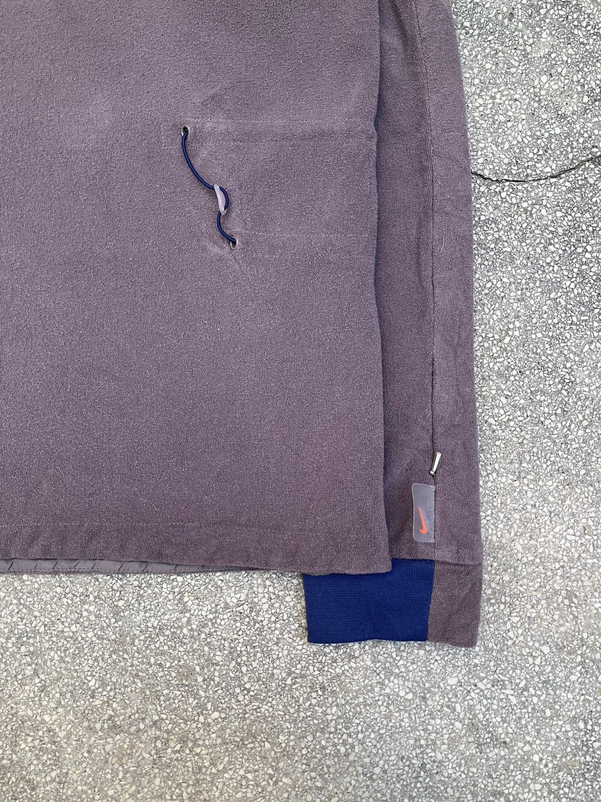 Nike Vintage 00s Euro Nike Fleece Hoodie ACG Morse Code Spackman Size US S / EU 44-46 / 1 - 4 Thumbnail