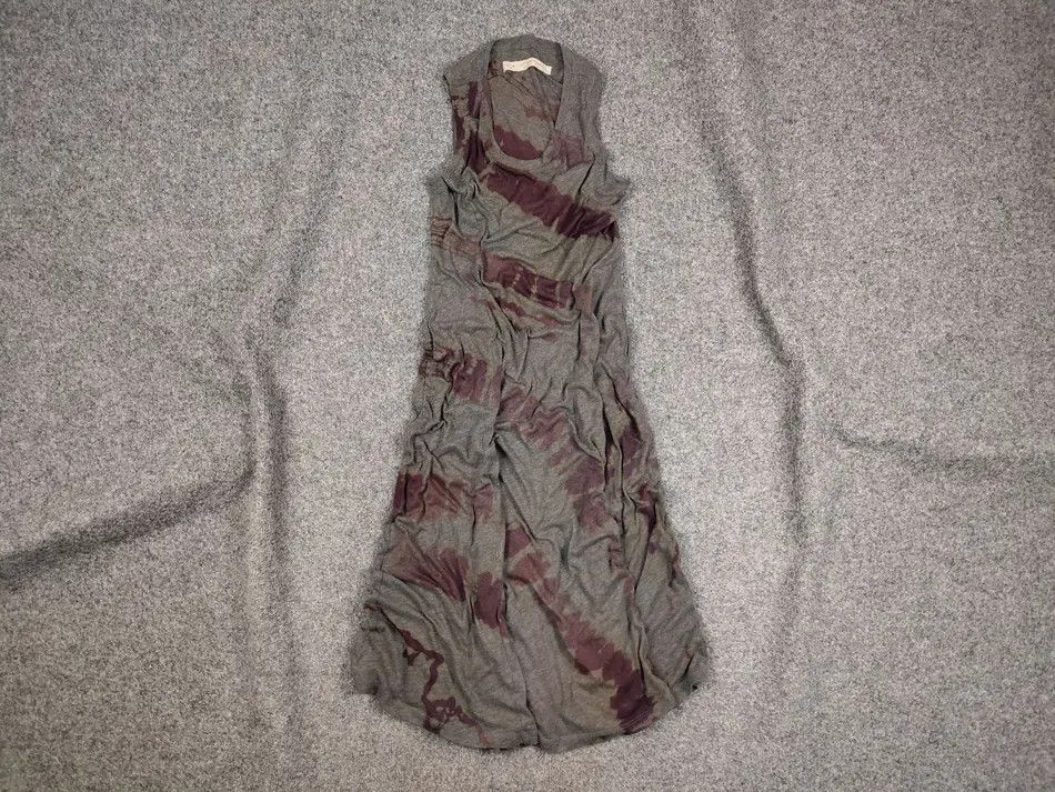 Other Raquel Allegra Hand Made USA A Line Light Gray Art Dress Size M / US 6-8 / IT 42-44 - 1 Thumbnail