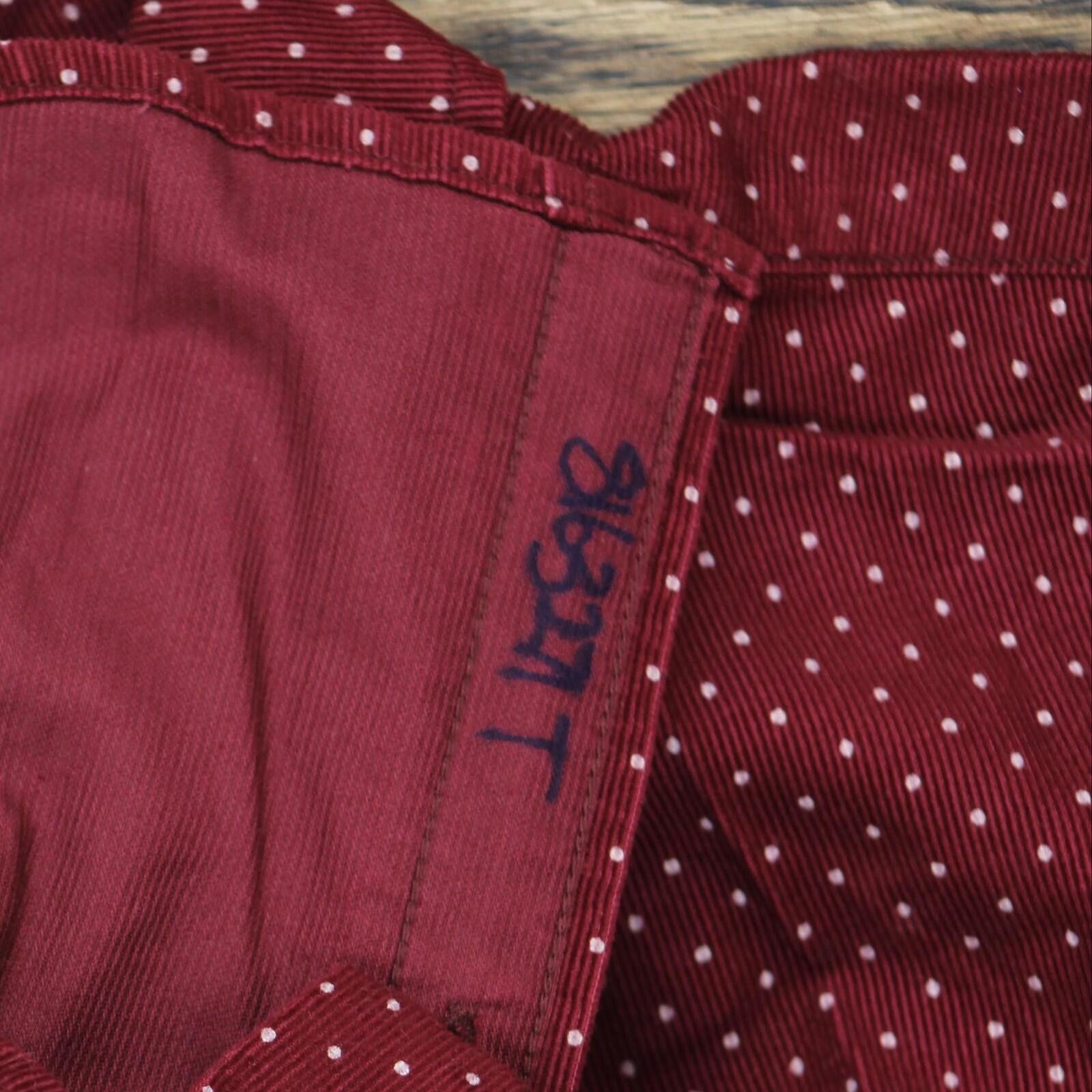Lands' End Lands End Button Up Shirt 504468-sample 2 Tall Wine Dot Red Size XS / US 0-2 / IT 36-38 - 3 Thumbnail