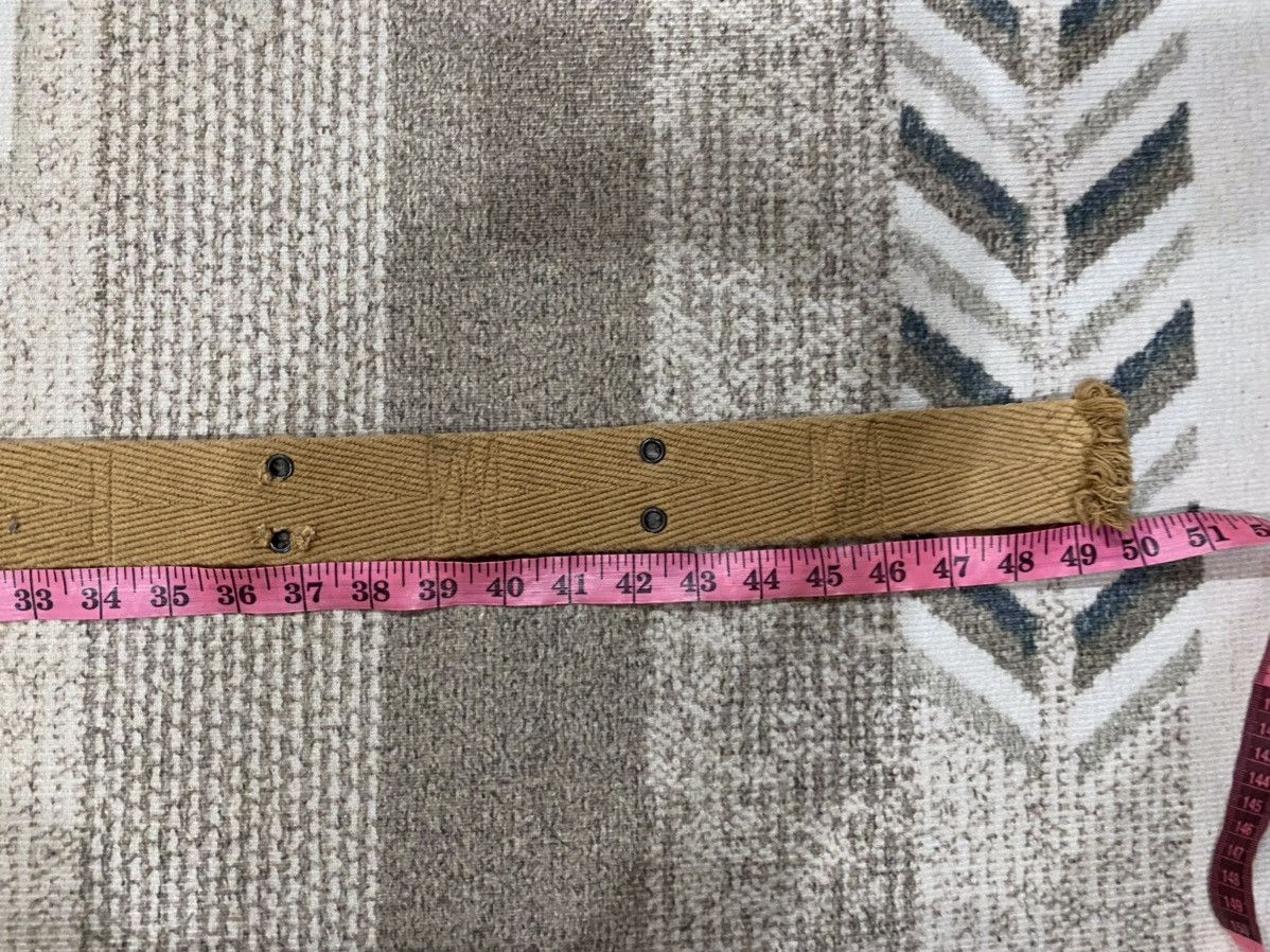 Japanese Brand Japanese Brand Seditionaries Canvas Buckle Belt Size ONE SIZE - 12 Thumbnail