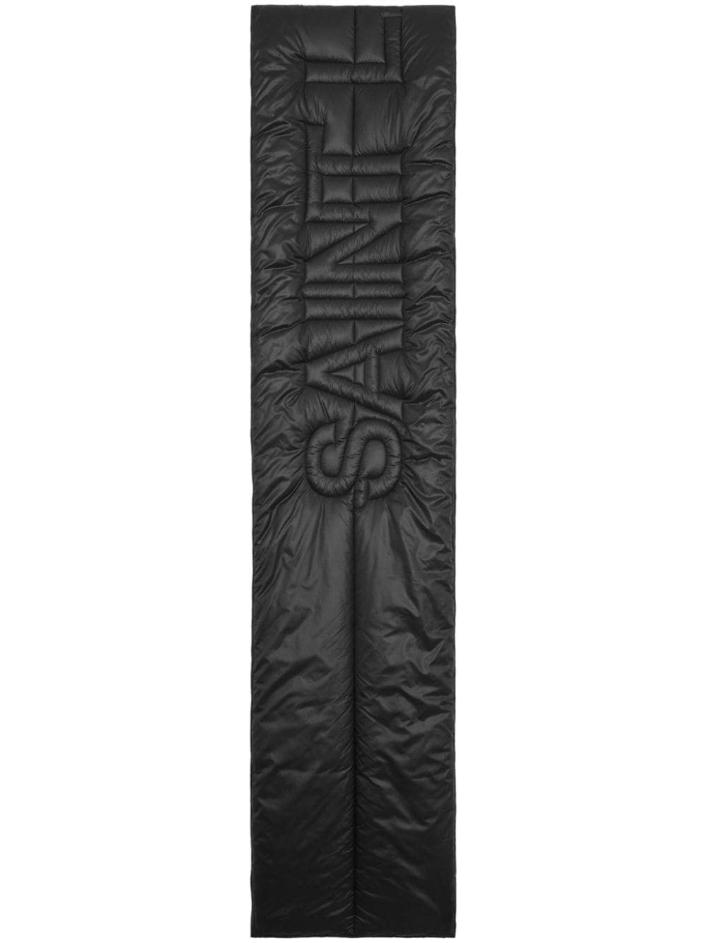 Saint Laurent Paris puffer scarf in nylon Size ONE SIZE - 1 Thumbnail