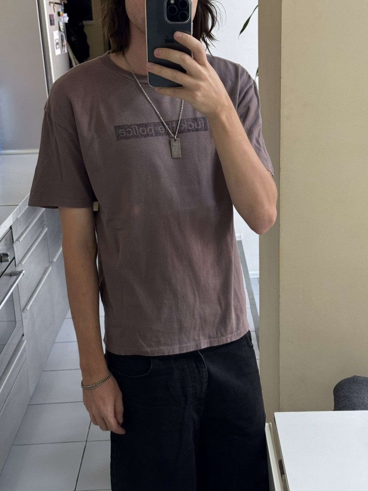 Undercover Ss1998 Undercover Wet Summer F*ck The Police Tee(Grey/M) Size US M / EU 48-50 / 2 - 4 Thumbnail