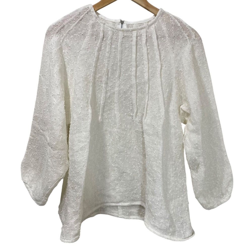 Other Other Anplegant Long Sleeve Back Zip Pullover Blouse Others Tops DUTY FREE for USA Size ONE SIZE - 1 Thumbnail