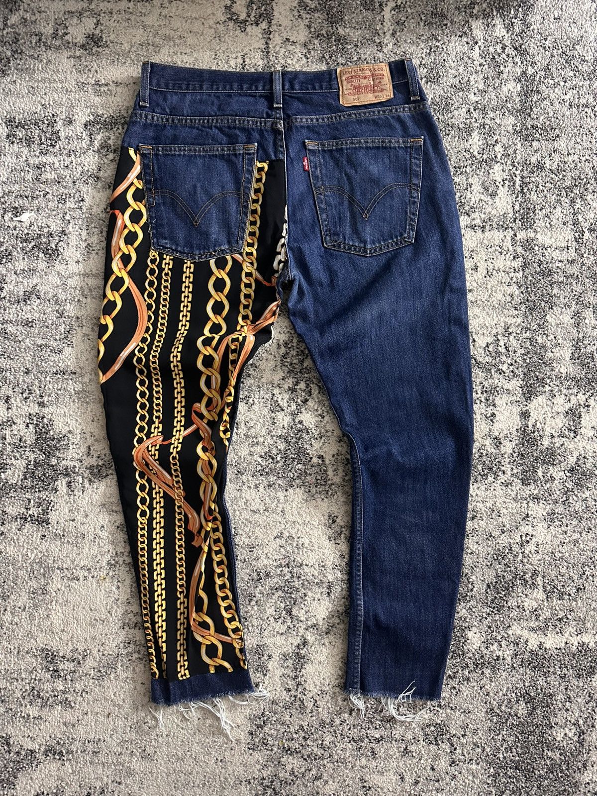 Levi's Levis 207 Handmade Rare Denim Jeans Levi’s Size US 33 - 1 Thumbnail