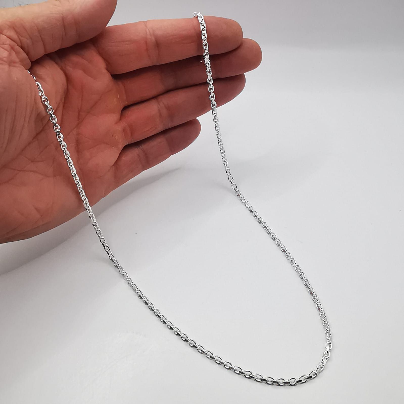 Sterling Silver Vintage Jewelry Chain,925 Sterling Silver,Signed 15,94g Size ONE SIZE - 7 Thumbnail