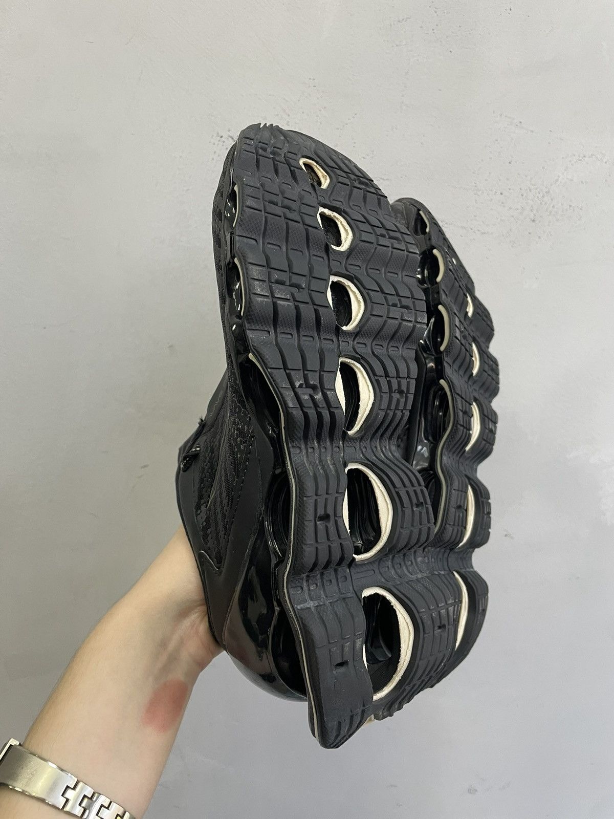 Other Mizuno Wave Prophecy Black Leather Shoes Streetwear Style Size US 8 / EU 41 - 12 Thumbnail
