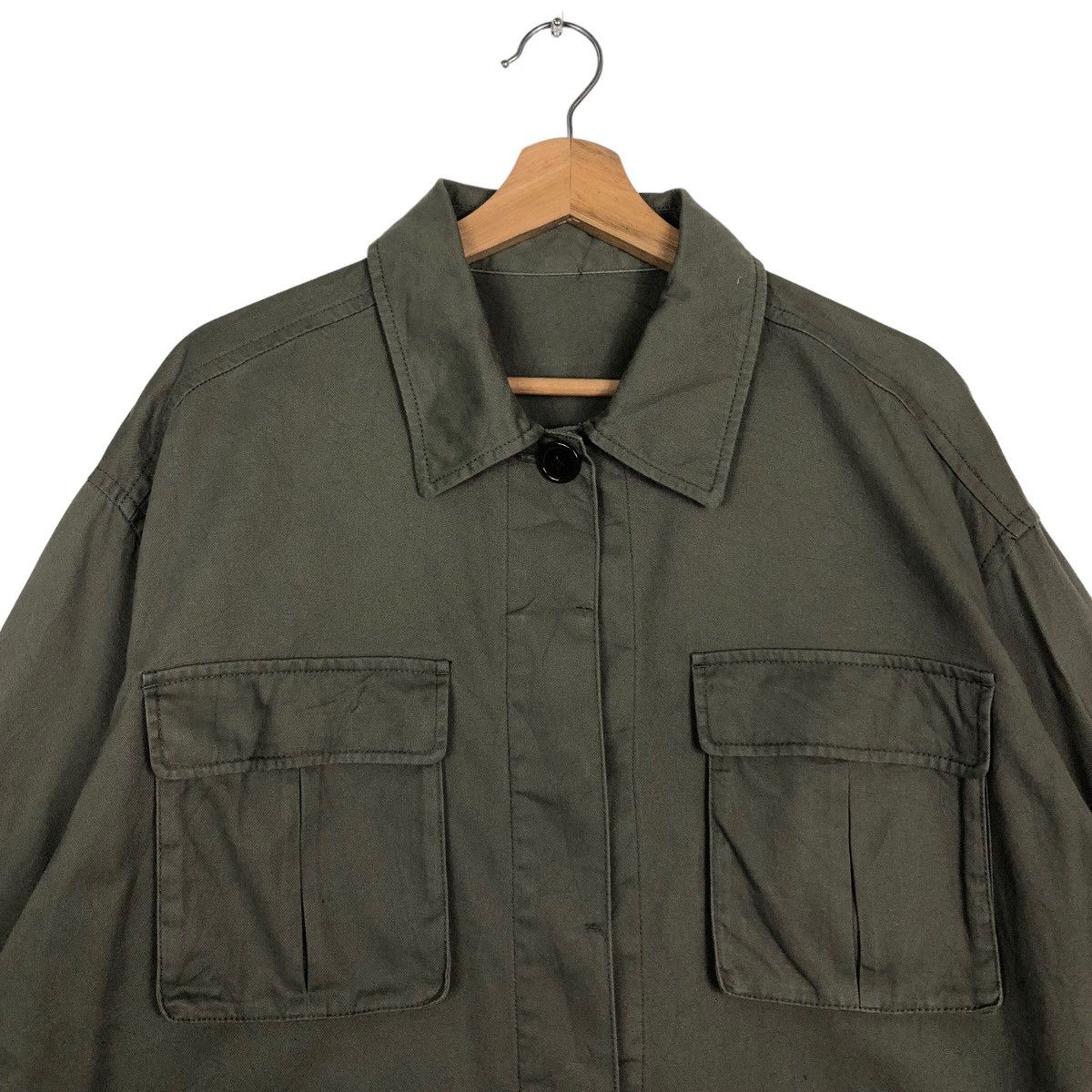 Japanese Brand 🔥Vtg Chore Jacket Military GU Japan Issey Miyake Size US XL / EU 56 / 4 - 2 Thumbnail