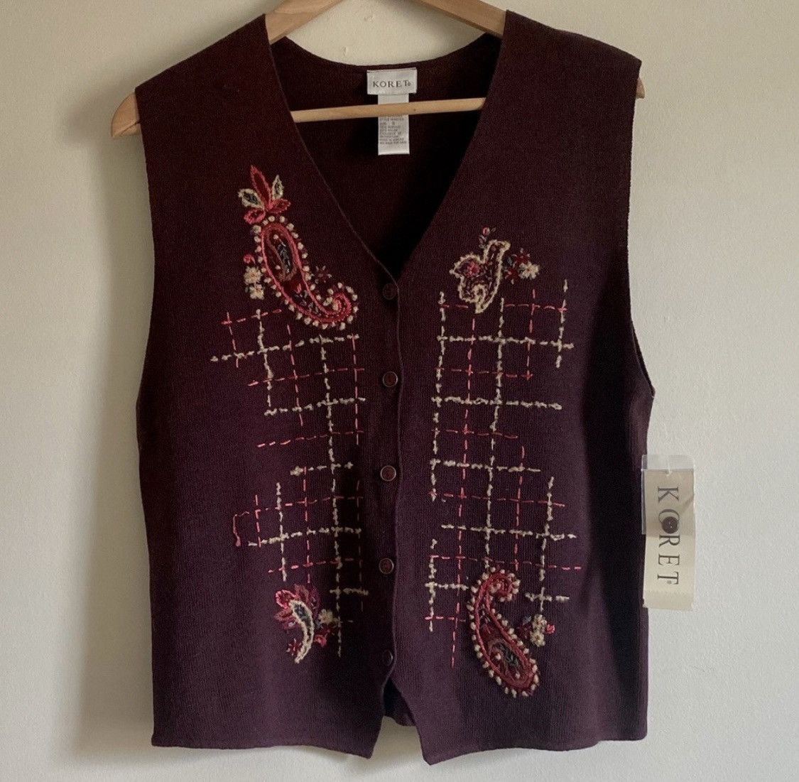 Other KORET RAISIN BRITTANY SWEATER VEST Size S / US 4 / IT 40 - 1 Thumbnail