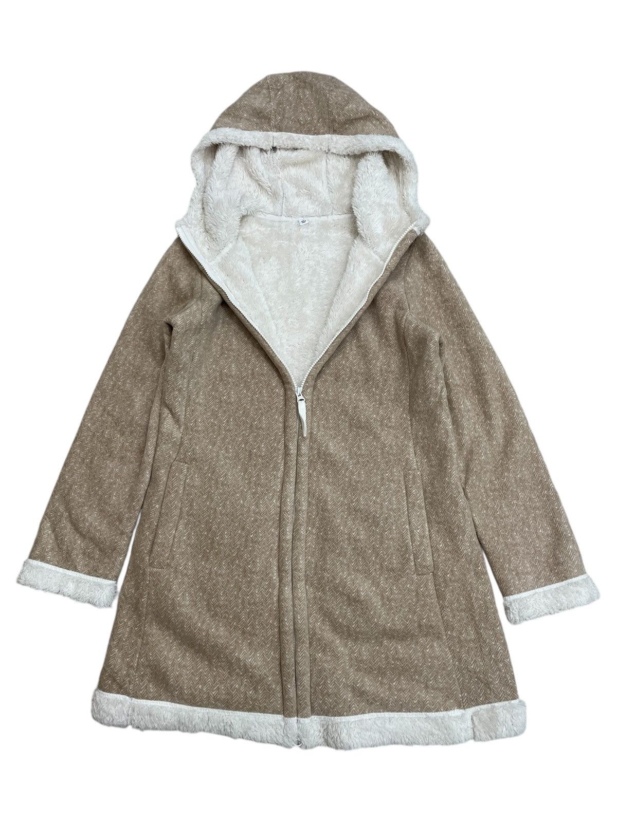 Japanese Brand Japanese Uniqlo Fleece Hoodie AW Wear Size US L / EU 52-54 / 3 - 2 Thumbnail