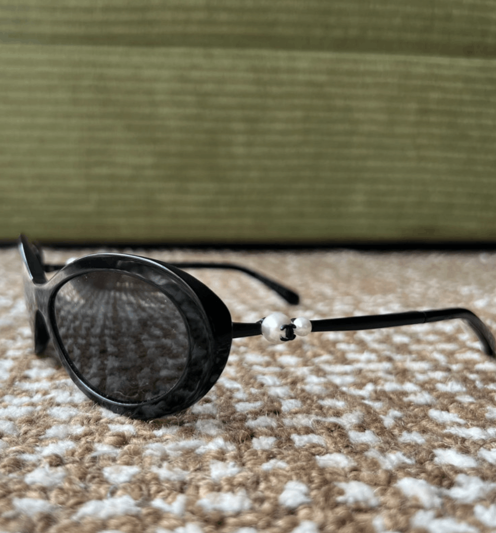 Chanel × Vintage CHANEL SUNGLASSES 5428 LOGO ICONIC Mask CC Vintage Size ONE SIZE - 1 Thumbnail