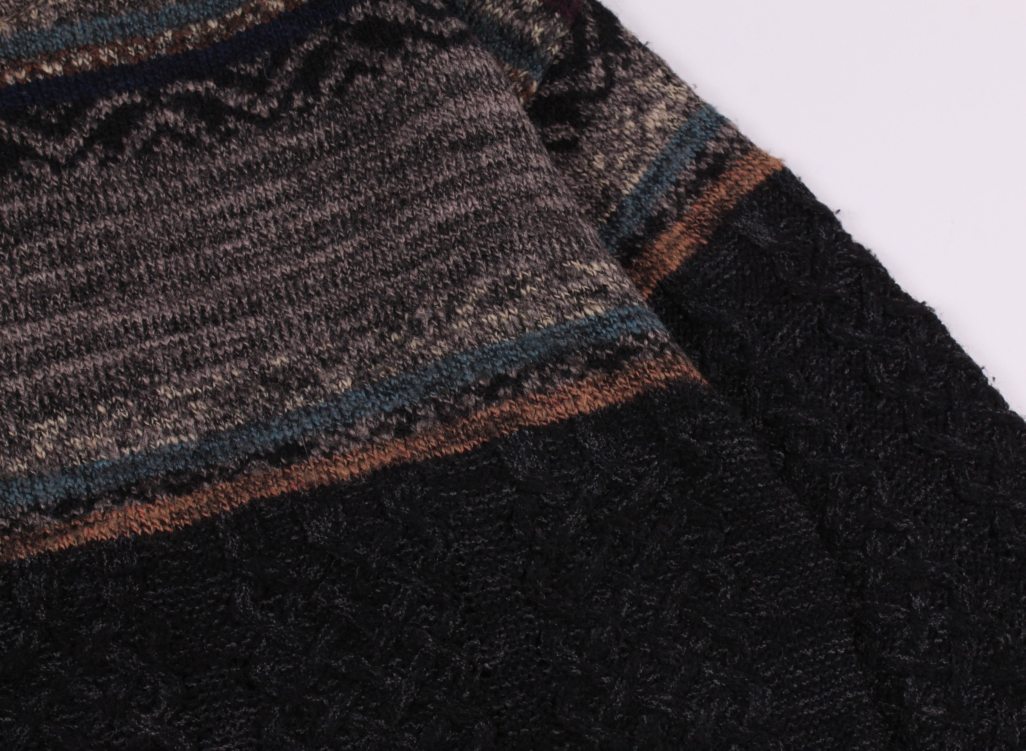 Vintage Vintage 80's Wool Blend Knit Sweater Jumper Size US L / EU 52-54 / 3 - 4 Thumbnail