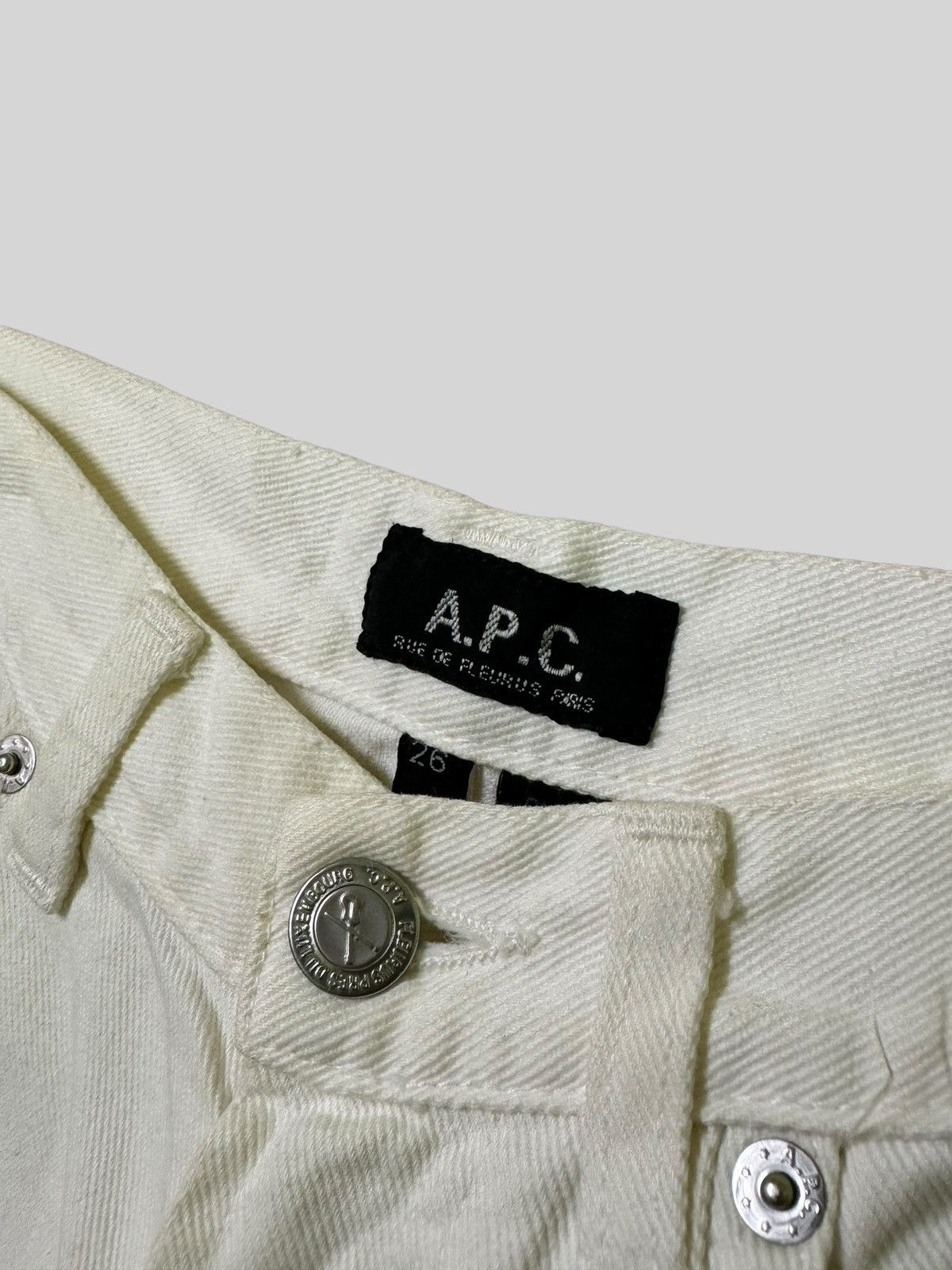 A.P.C. × Japanese Brand Vintage Japan A.P.C RUE DE FLEURUS PARIS Size US 26 / EU 42 - 7 Thumbnail