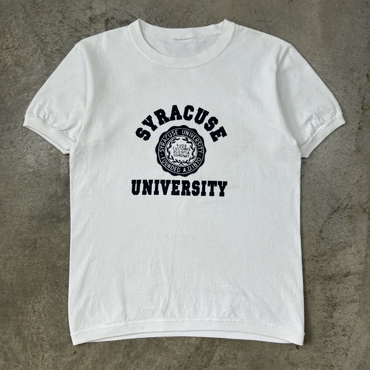 Vintage 60s Syracuse University Size US M / EU 48-50 / 2 - 7 Thumbnail