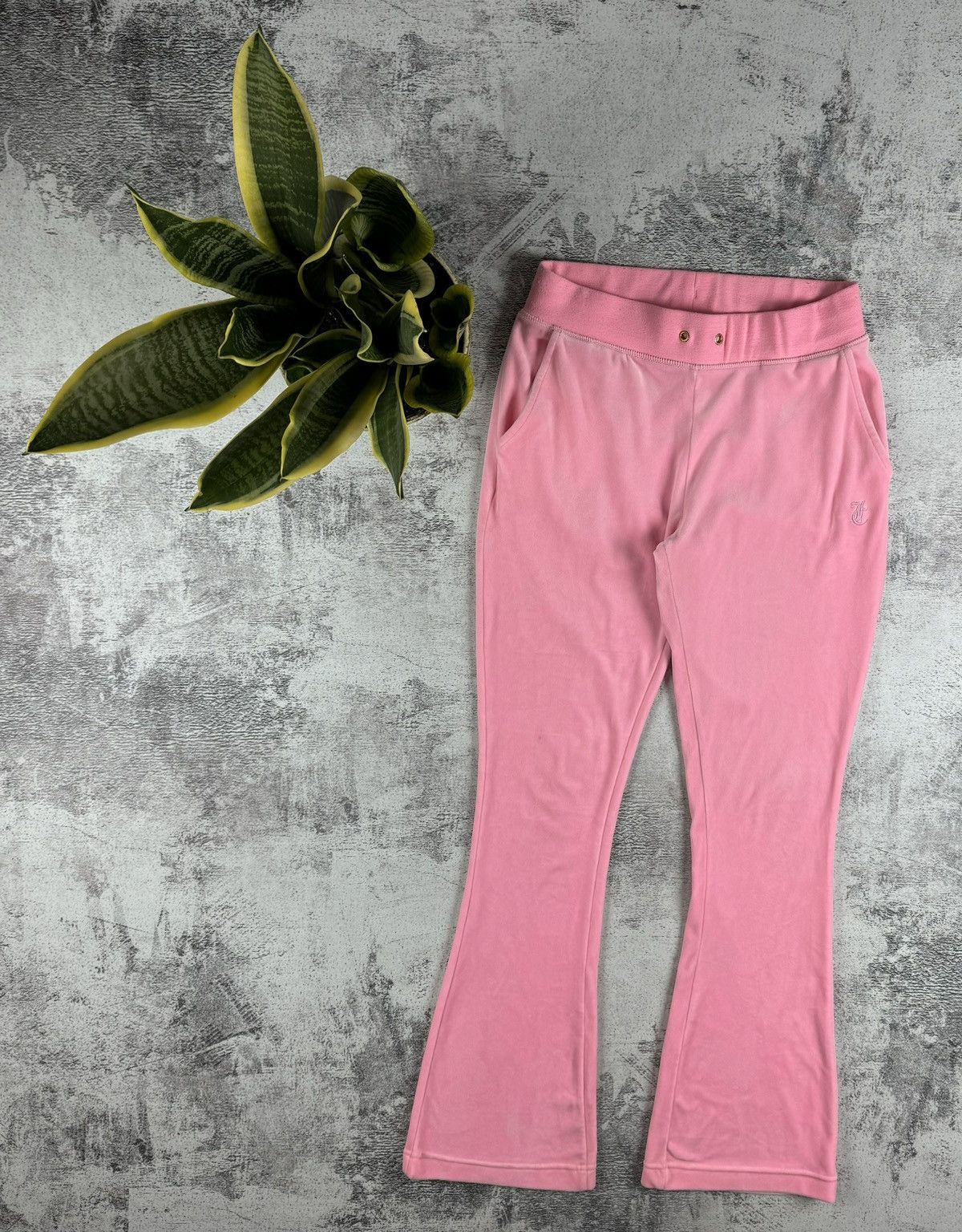 Juicy Couture × Vintage Juicy Couture Velour Sport Track Suit Sweatpants Zip Hoodie Size M / US 6-8 / IT 42-44 - 3 Thumbnail