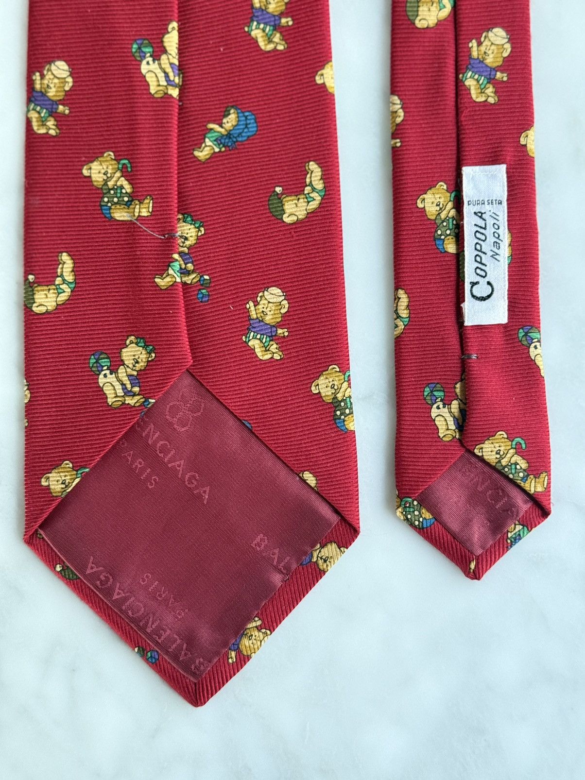 Balenciaga Balenciaga Teddy Bear Tie DEADSTOCK Original Plastic Vintage Size ONE SIZE - 5 Thumbnail