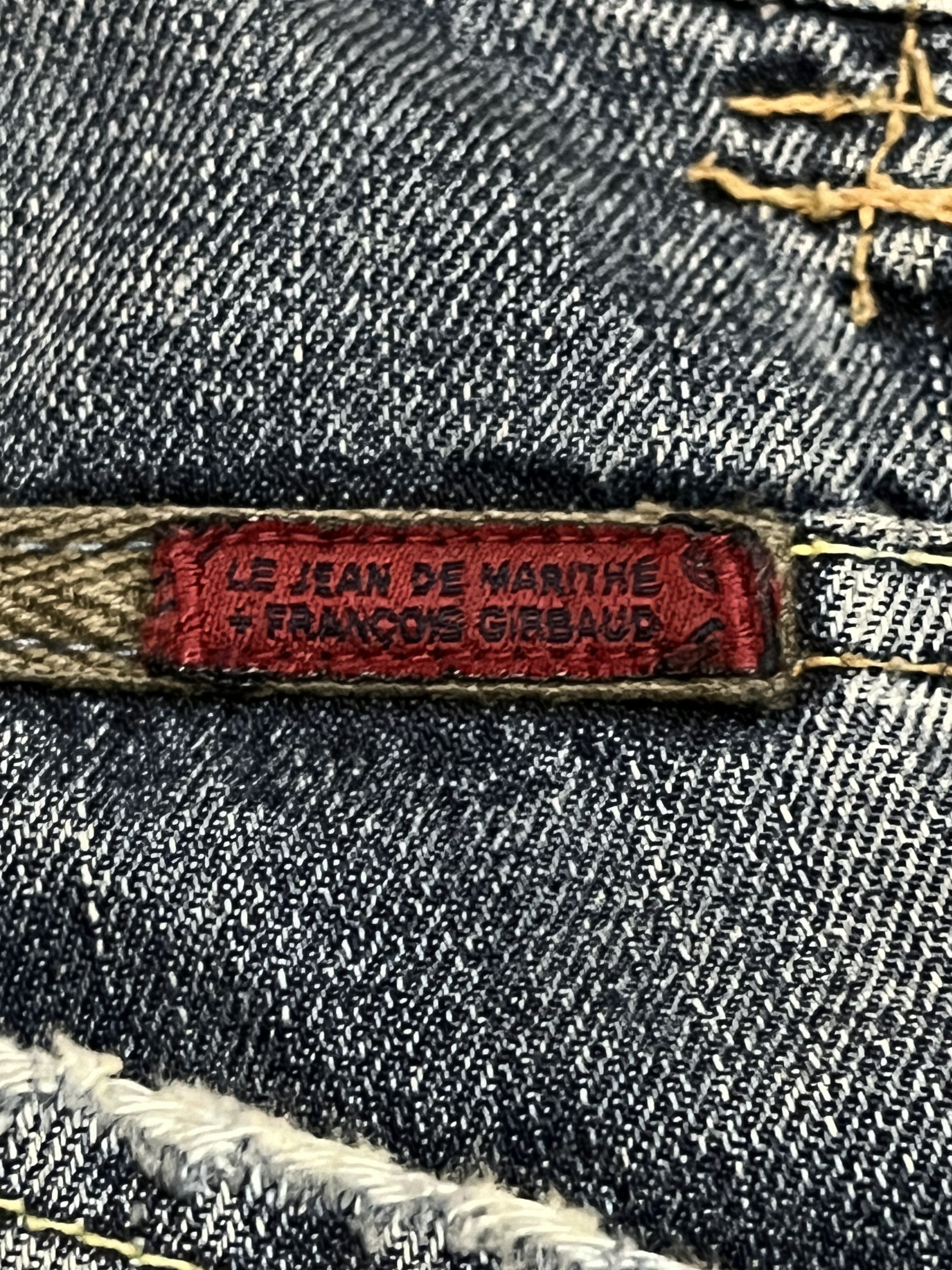 Marithe + Francois Girbaud Marithe Francois Girbaud Distressed Denim Jeans Size US 26 / EU 42 - 4 Thumbnail
