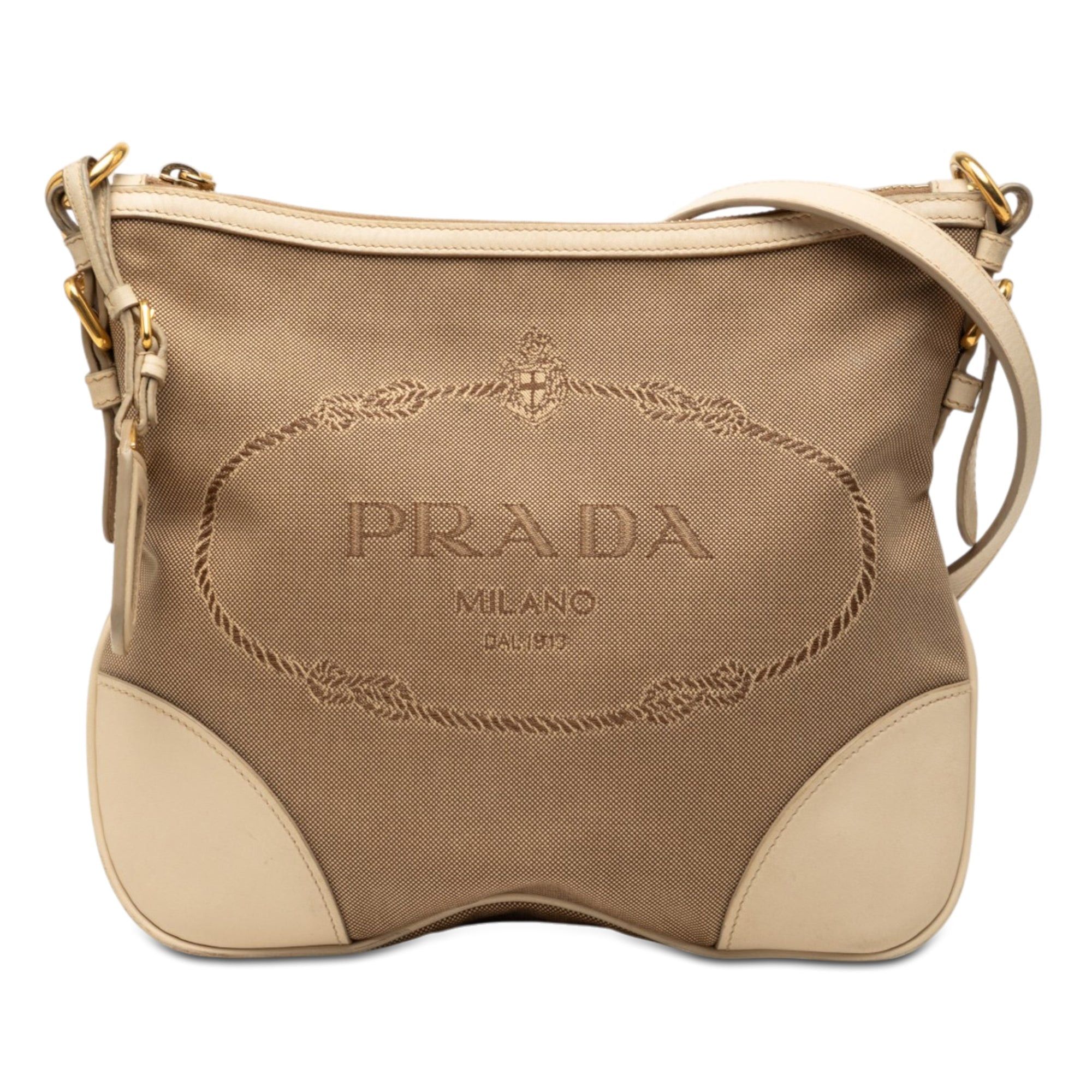 Prada Canvas Canapa Logo Crossbody Size ONE SIZE - 1 Thumbnail