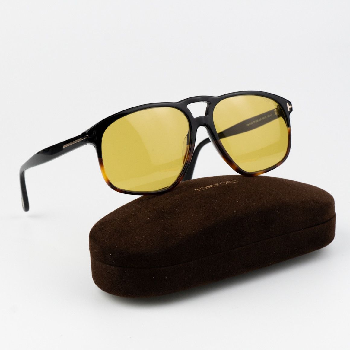 Tom Ford NEW Tom Ford FT1000/S 05E PIERRE-02 Square Unisex Sunglasses Size ONE SIZE - 3 Thumbnail