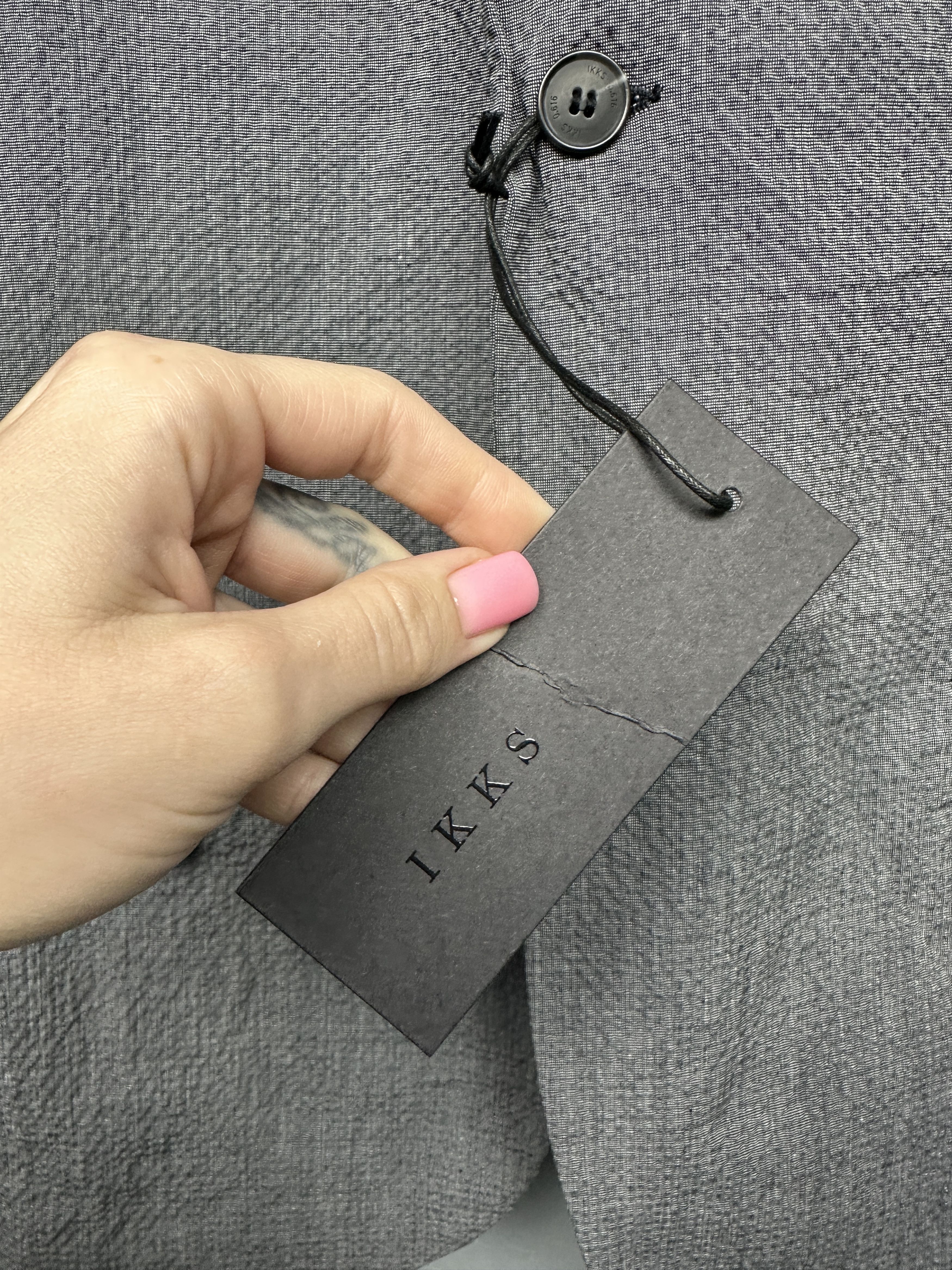 IKKS NEW! IKKS Mens Blazer Jacket Size US M / EU 48-50 / 2 - 3 Thumbnail