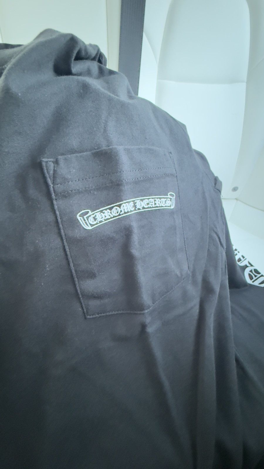 Chrome Hearts Chrome Hearts Long Sleeve Scroll T-Shirt Size US M / EU 48-50 / 2 - 10 Thumbnail