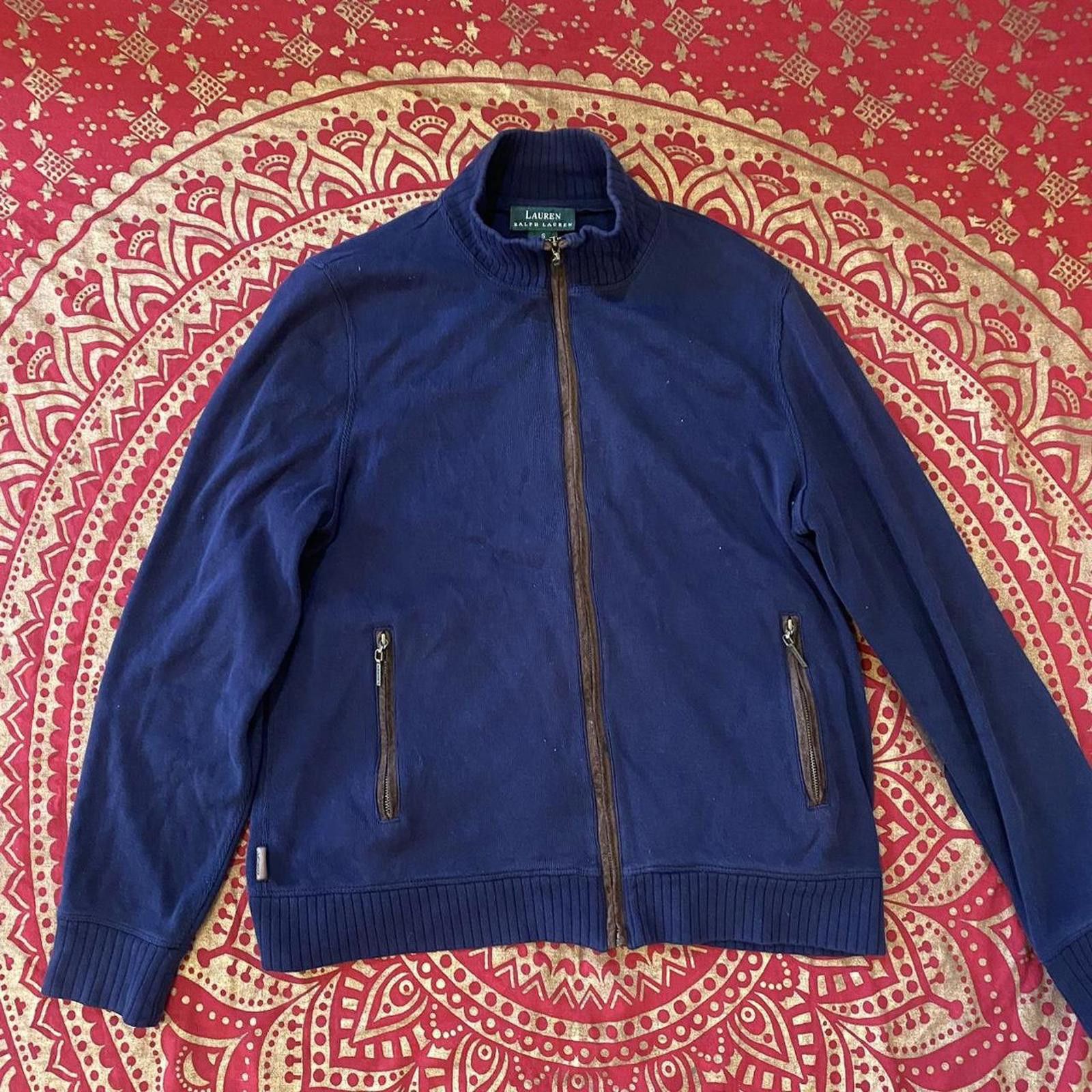 Lauren Ralph Lauren Classic Lauren Ralph Lauren zip-up in deep navy. Size S / US 4 / IT 40 - 5 Thumbnail
