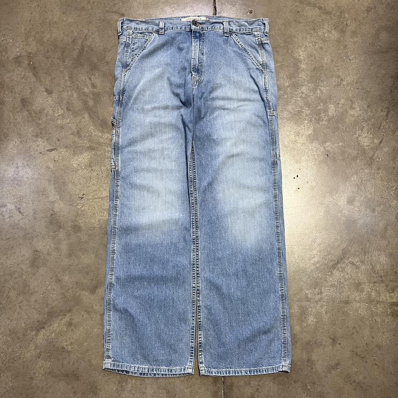 Levi's Vintage Levis Carpenter Baggy Denim Jeans Wide Leg Skater Size US 38 / EU 54 - 1 Thumbnail