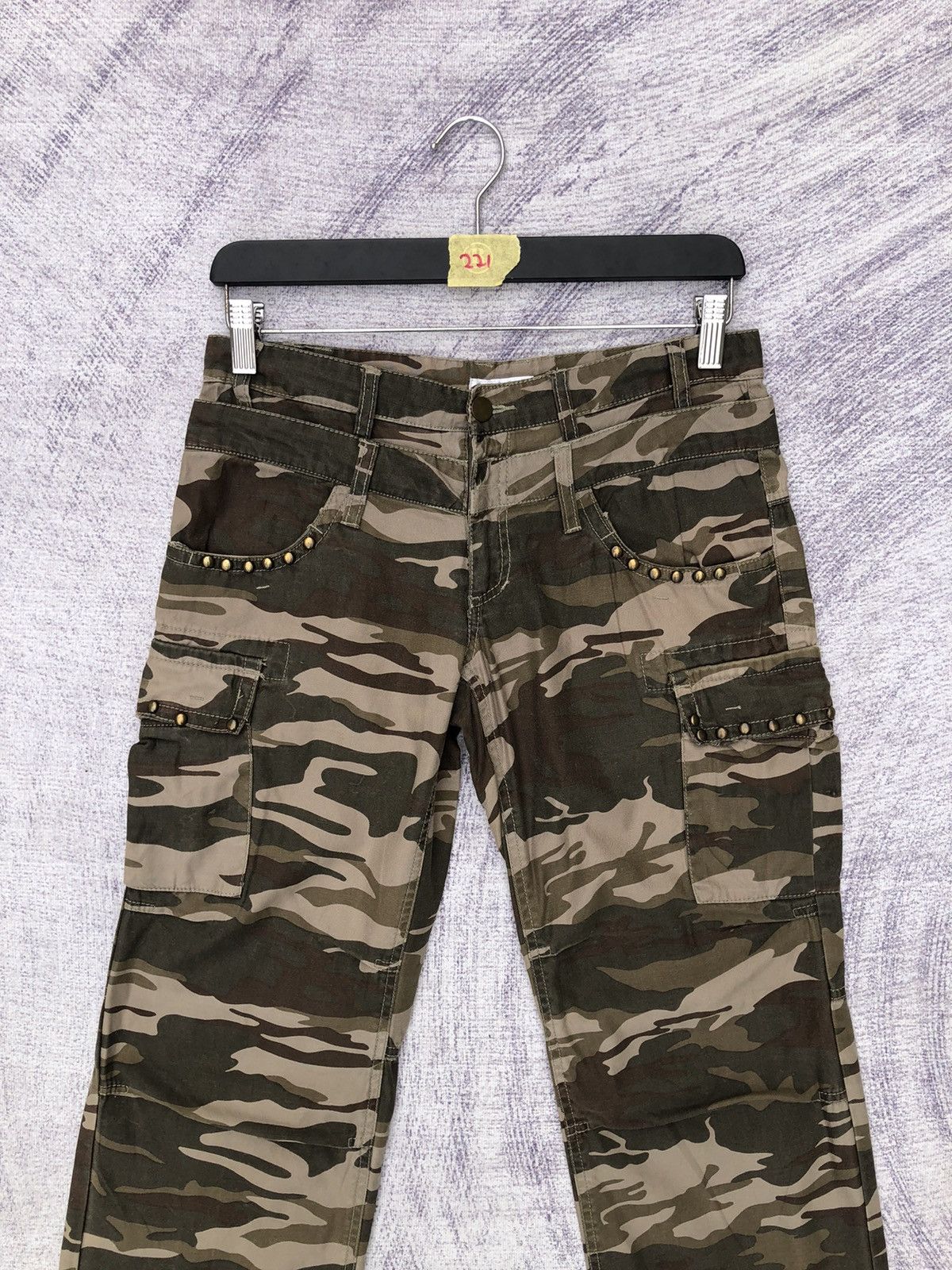 Japanese Brand × Punk and Yo Veryrare Military Cargo Multipocket Tactical Pants Size US 29 - 2 Thumbnail