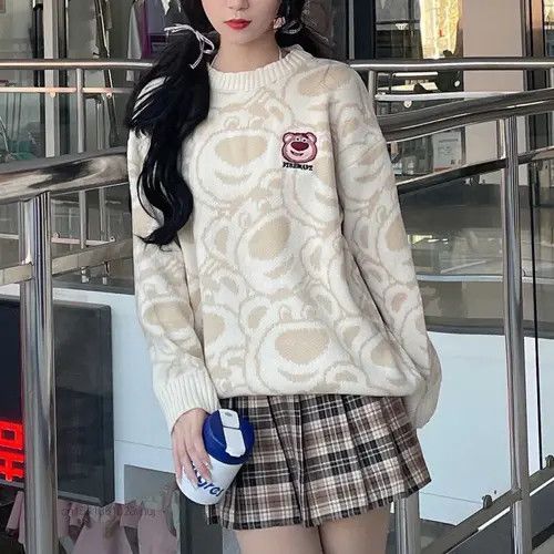 Japanese Brand × Vintage Pullovers Anime Long Sleeve Size ONE SIZE - 2 Thumbnail