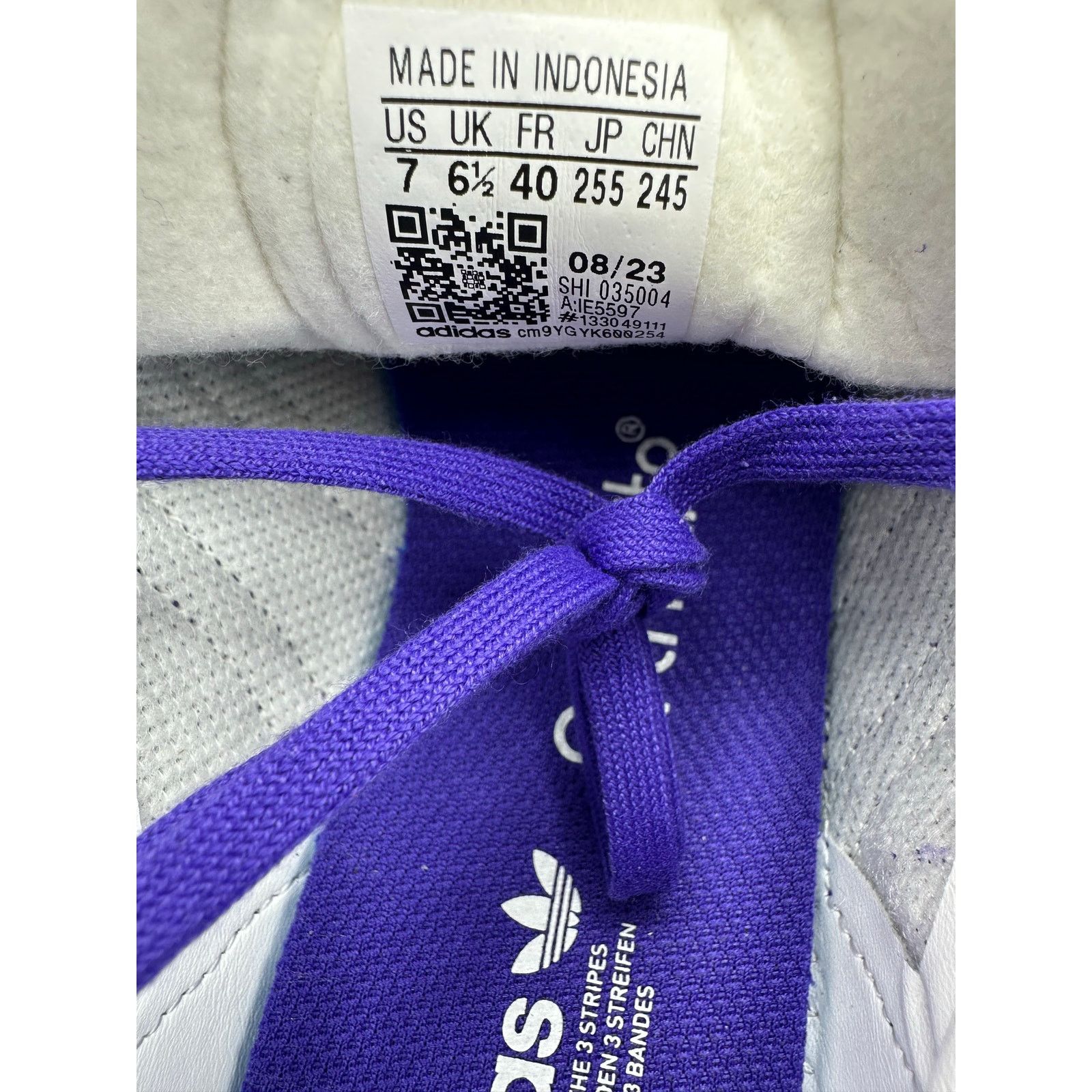 Adidas Adidas Gazelle J “Energy Ink” size 7y Size US 8.5 / IT 38.5 - 6 Thumbnail