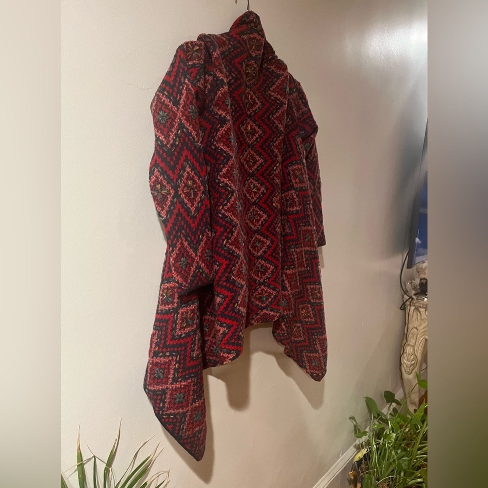 Other Woven knitted wool sweater cardigan by Sleeping on the snow Size M / US 6-8 / IT 42-44 - 4 Thumbnail