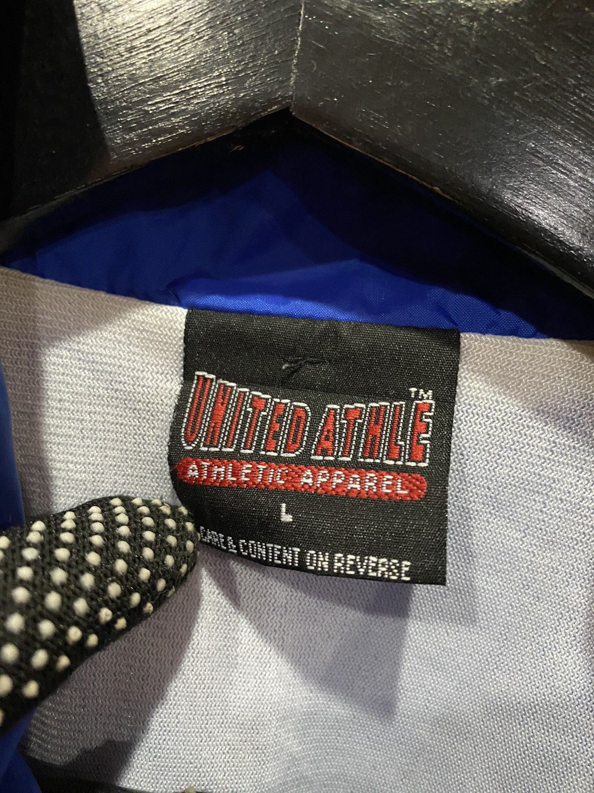 Vintage United Athle “Press Tokyo” Blue Windbreaker Jacket Size US L / EU 52-54 / 3 - 4 Thumbnail