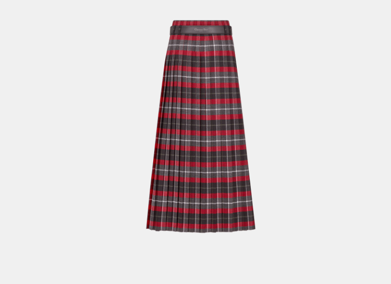 Dior o1w1db10326 511J48 Maxi Skirt in Multicolor Size 27" / US 4 / IT 40 - 2 Thumbnail