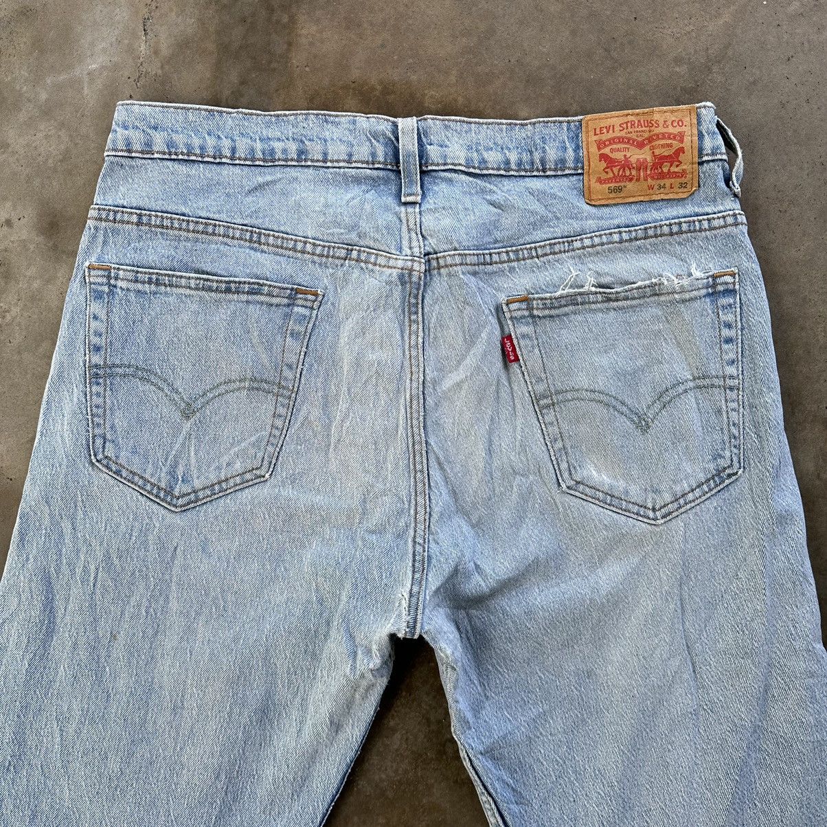 Levi's Vintage Levi’s 569 Lightwash Denim Jean Sick Pant W36 Size US 34 / EU 50 - 12 Thumbnail