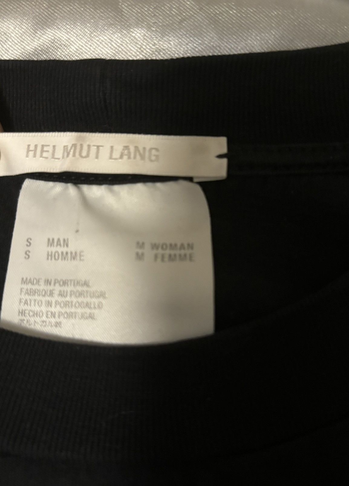 Helmut Lang Helmut Lang Impress Your Parents Tee Size US S / EU 44-46 / 1 - 6 Thumbnail