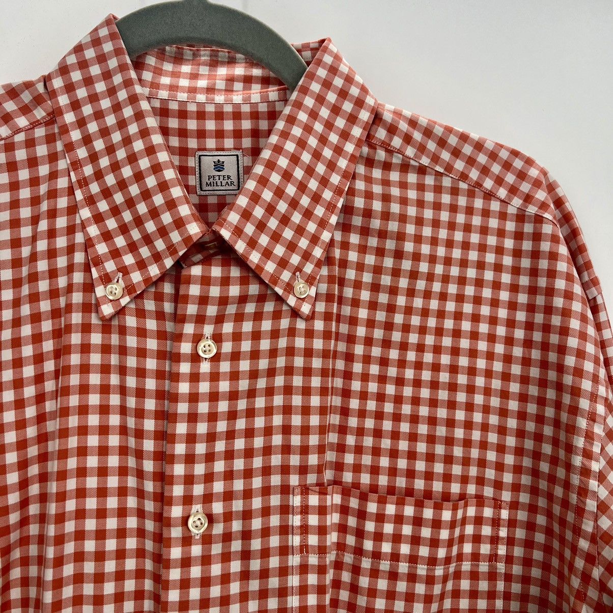Peter Millar Peter Millar Men Button Down Long Sleeve Dress Shirt Top Size US L / EU 52-54 / 3 - 2 Thumbnail