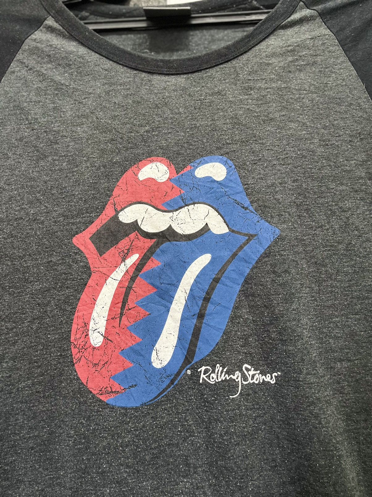 Bc Ethic × The Rolling Stones VINTAGE 1990 ROLLING STONES COPY RIGHT 2005 T-SHIRT Size US L / EU 52-54 / 3 - 4 Thumbnail