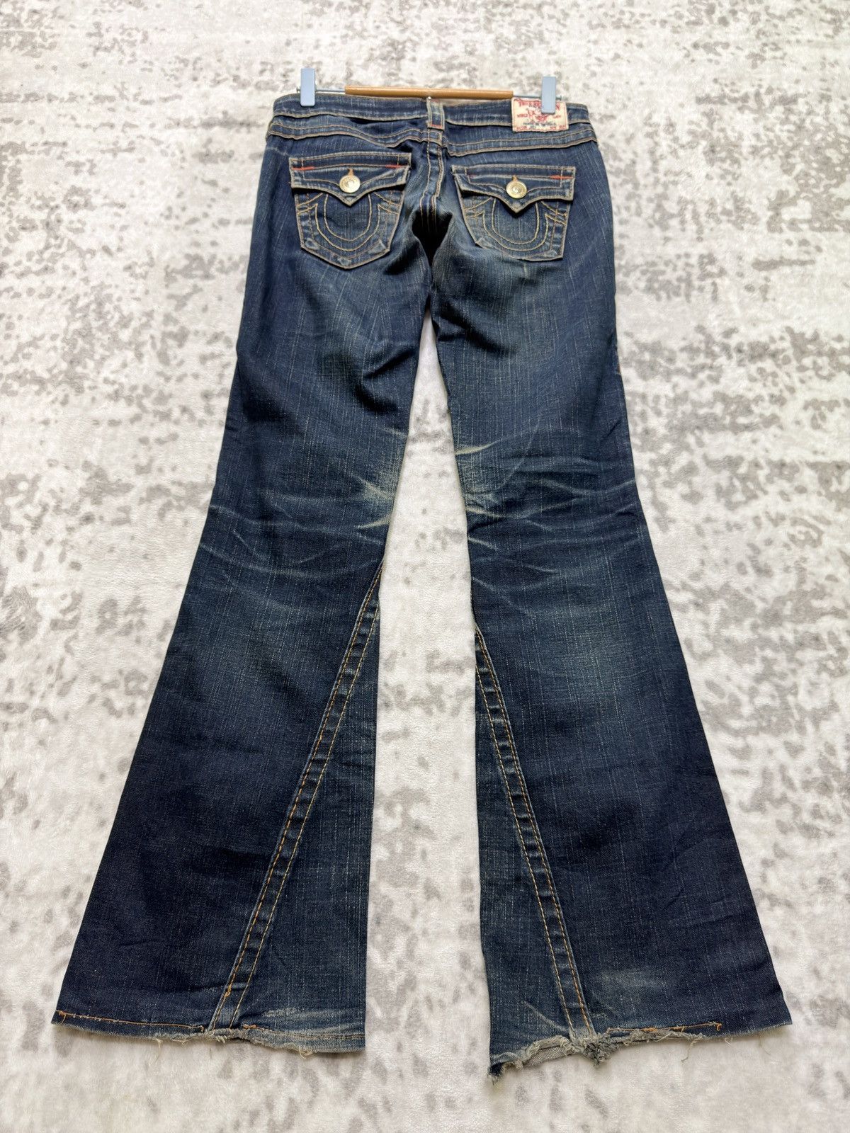 True Religion True Religion Joey Flare Jeans Y2K Low Rise Women Denim Size US 28 / EU 44 - 1 Thumbnail