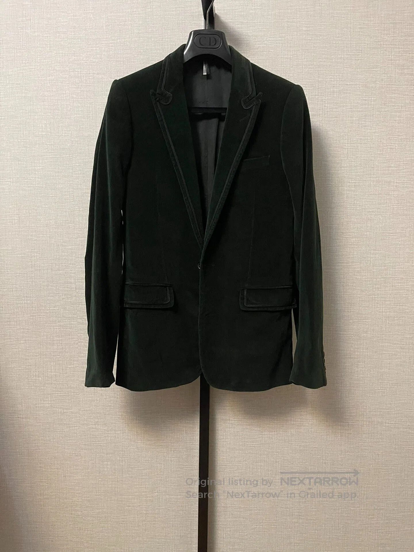 Dior Dior Homme Velvet Suit with Single Button. Size US S / EU 44-46 / 1 - 1 Thumbnail