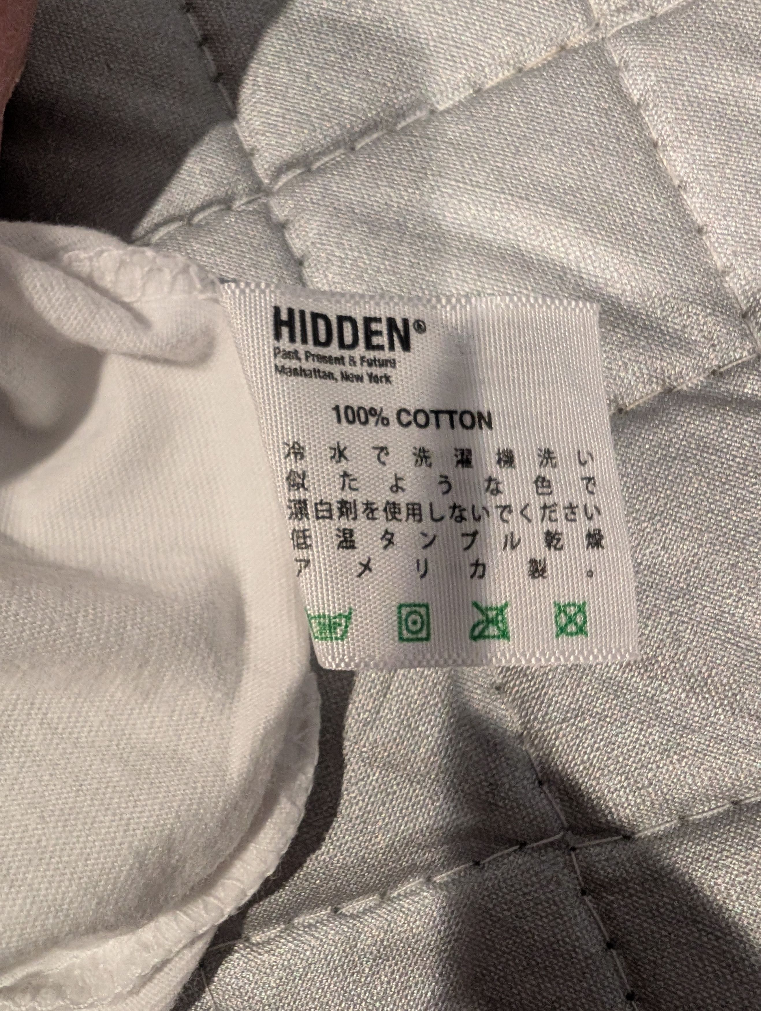 HIDDEN Hidden NY Past Present Future Long sleeve shirt Size US XL / EU 56 / 4 - 6 Thumbnail