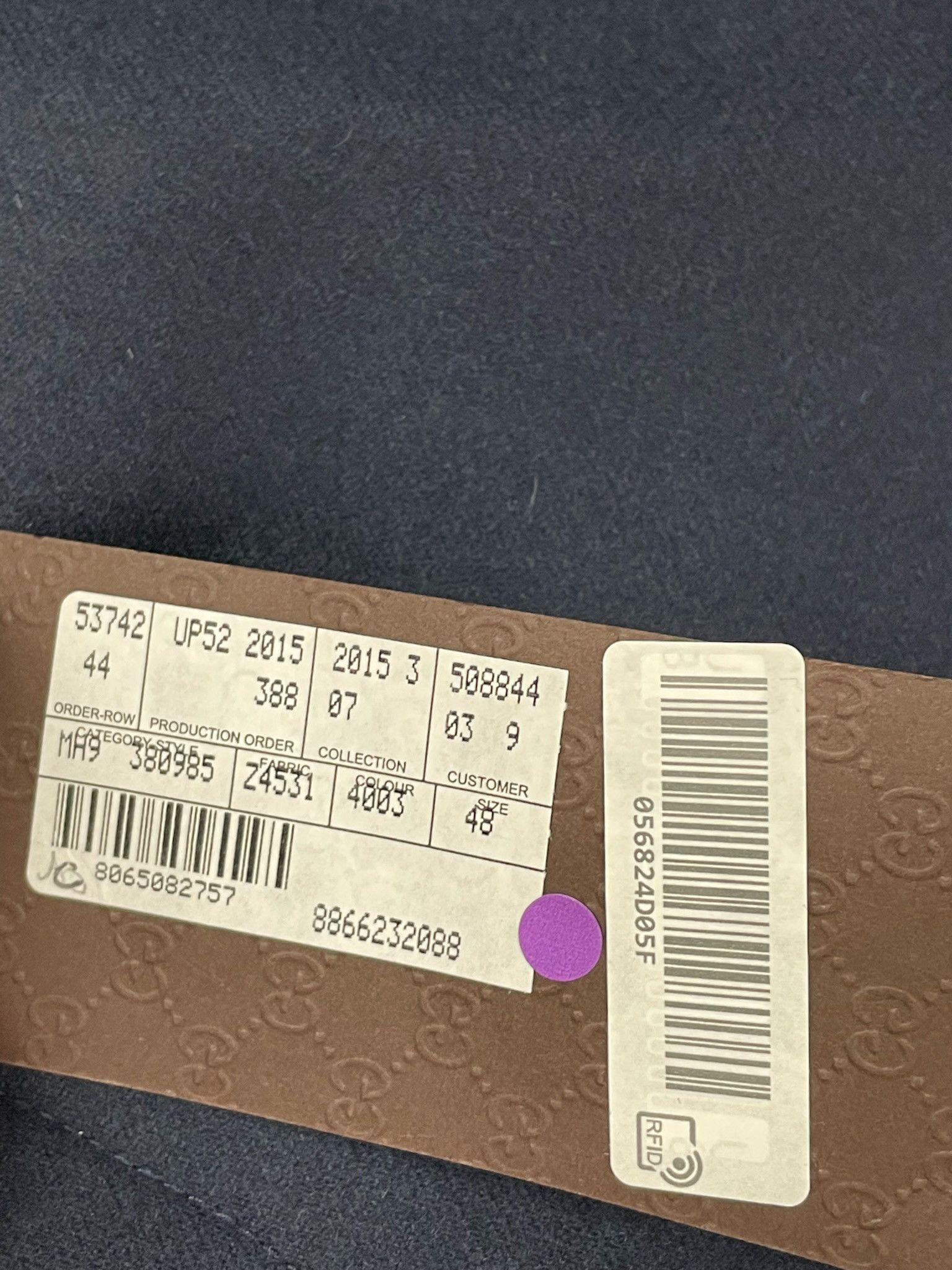 Gucci 🔥75% OFF🔥 [SALE] Gucci Navy Wool Casual Pants Size US 32 / EU 48 - 9 Thumbnail