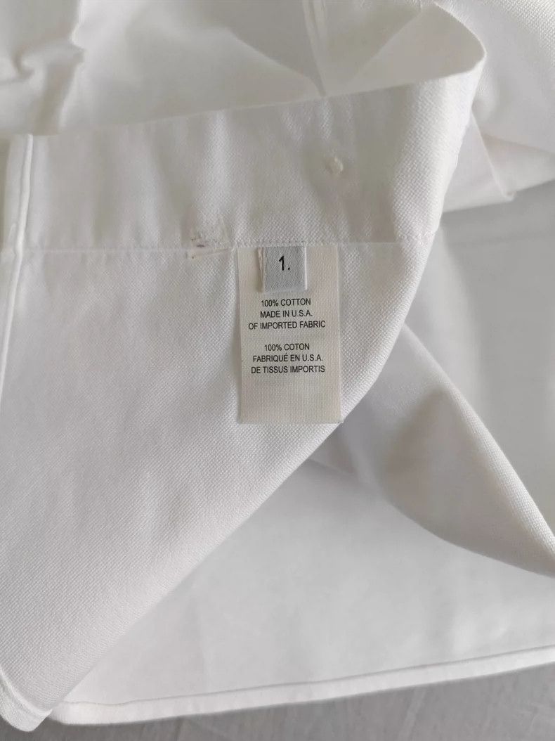 Thom Browne Thom Browne size1 Pure cotton shirt Size US S / EU 44-46 / 1 - 4 Thumbnail