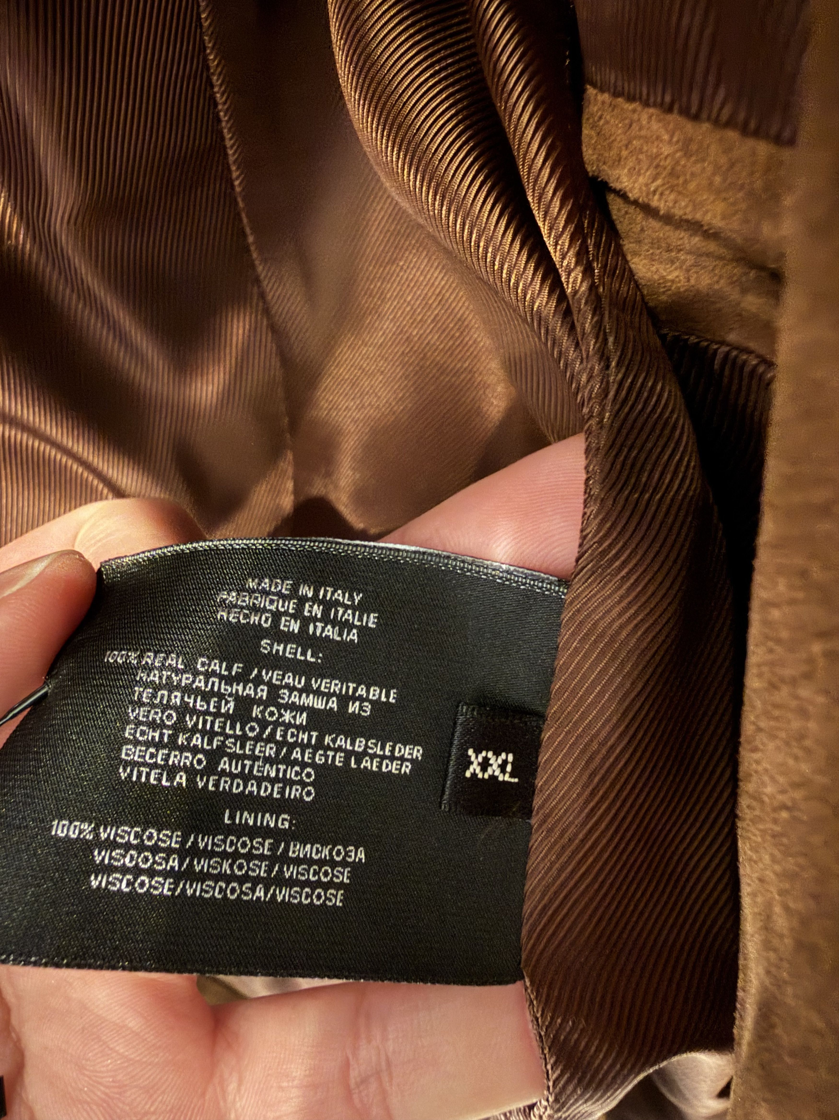 Ralph Lauren Ralph Lauren Black Label Suede Jacket Size US XXL / EU 58 / 5 - 10 Thumbnail