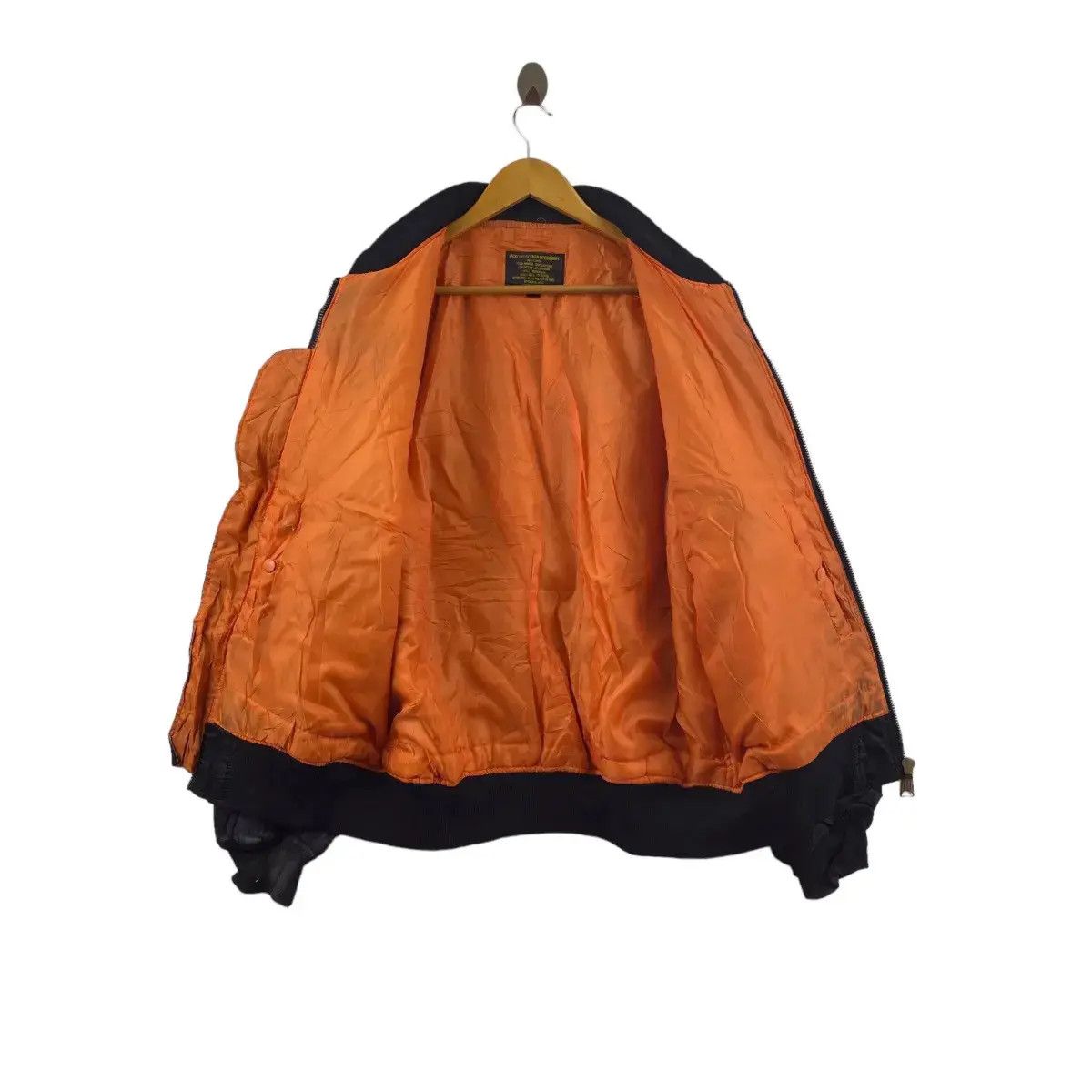 Other IT PLAIN MILITARY MA-1 Intermediate Reversible Jacket Size US XL / EU 56 / 4 - 4 Thumbnail