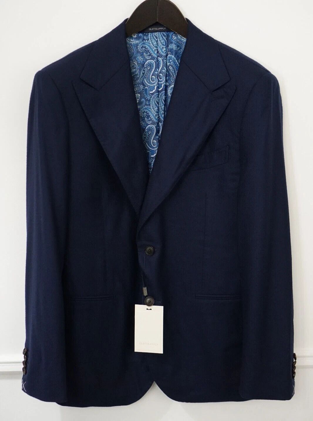 Suitsupply Men Suitsupply Blazer La Spalla Wool Ariston Flannel UK/US40 Size 40R - 1 Thumbnail