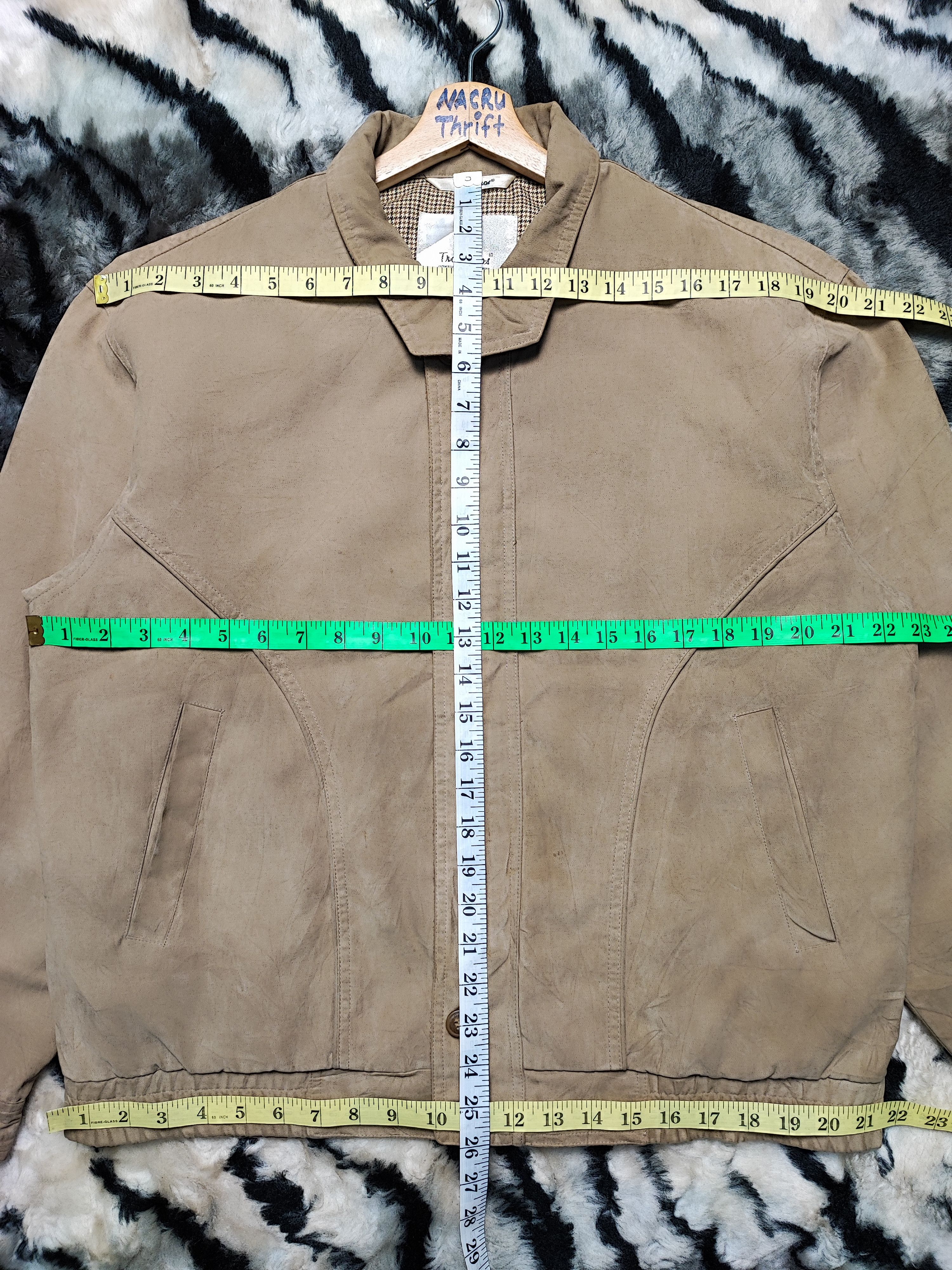 Japanese Brand × Vintage CRAZY VINTAGE TROY BROS MOLDSKIN SUEDE Size US M / EU 48-50 / 2 - 17 Thumbnail